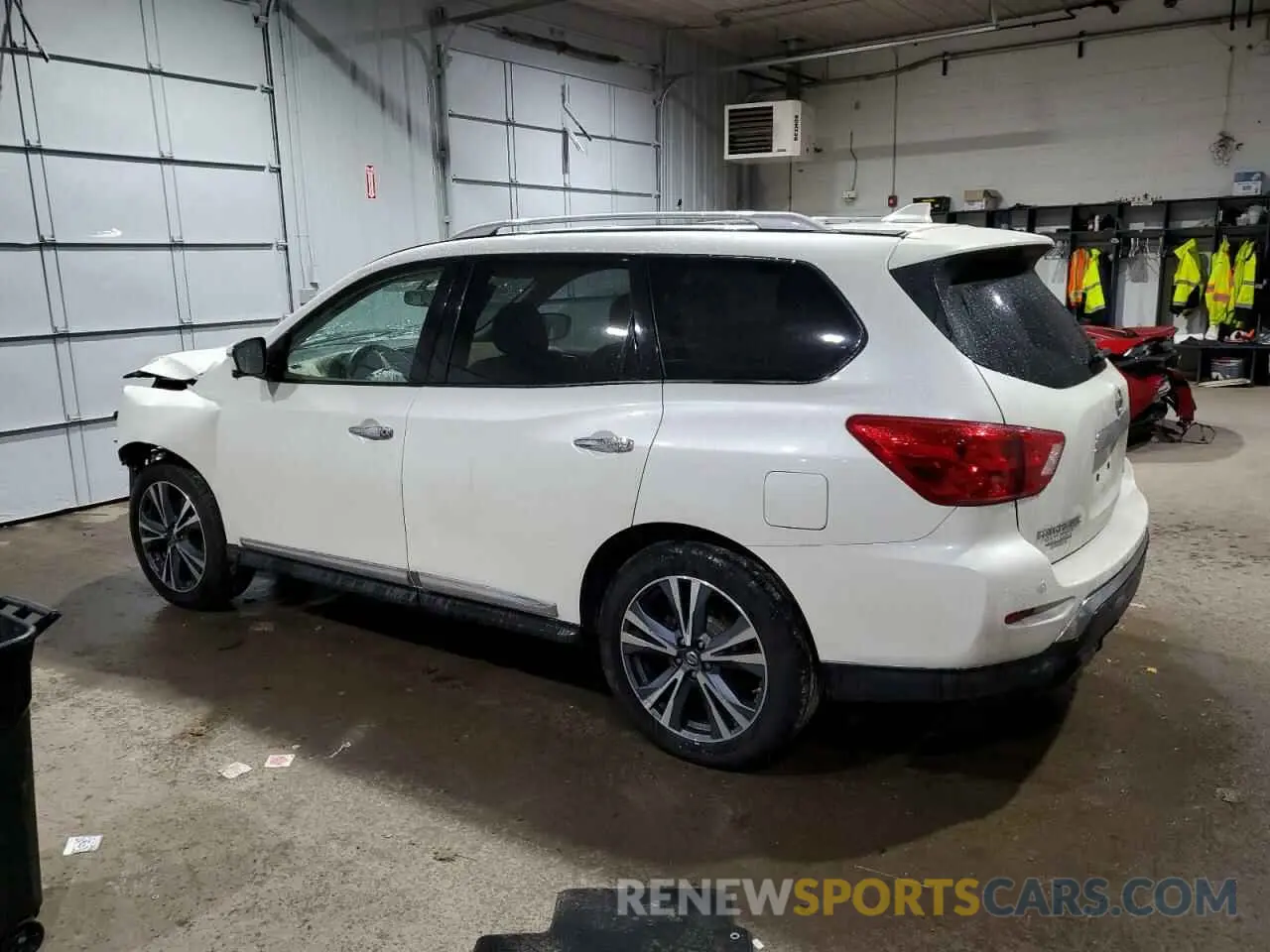 2 fotografías del automóvil dañado 5N1DR2MM0KC584512 NISSAN PATHFINDER 2019