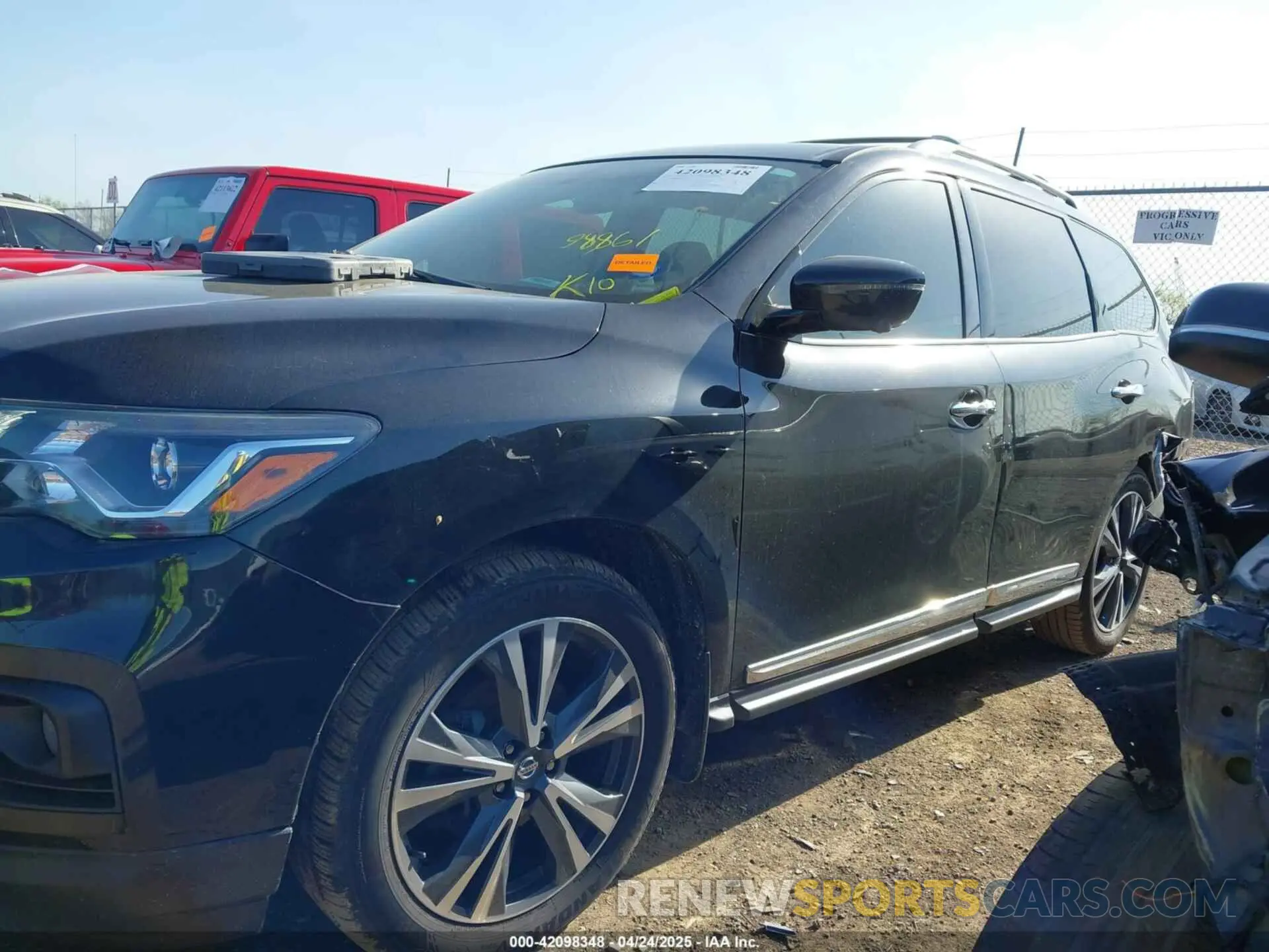 15 fotografías del automóvil dañado 5N1DR2MM0KC650136 NISSAN PATHFINDER 2019