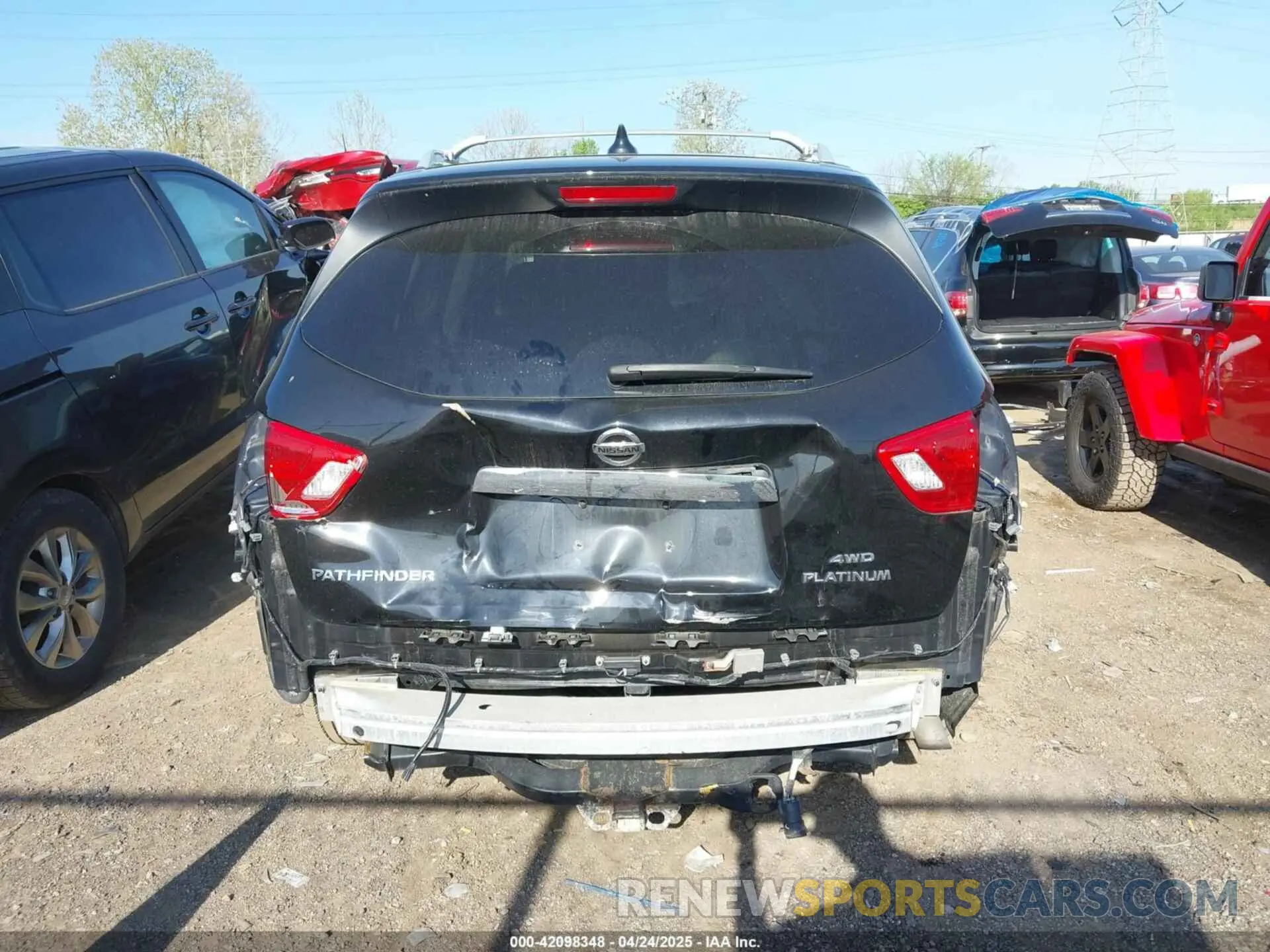 17 fotografías del automóvil dañado 5N1DR2MM0KC650136 NISSAN PATHFINDER 2019