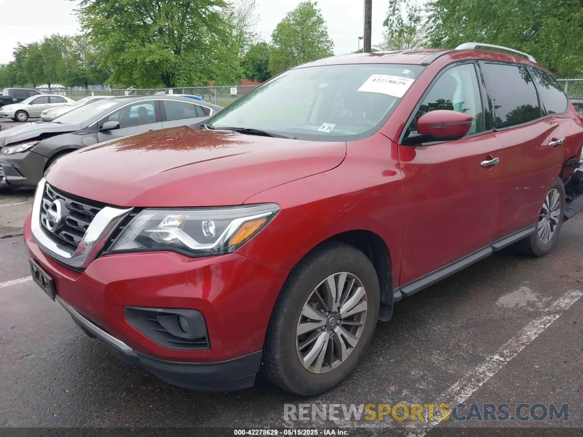 2 fotografías del automóvil dañado 5N1DR2MM0KC652341 NISSAN PATHFINDER 2019