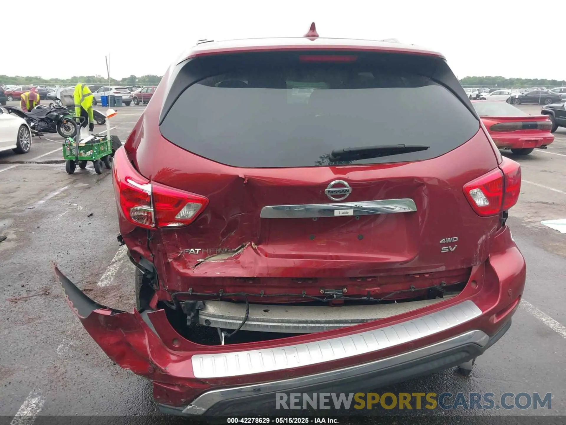 6 fotografías del automóvil dañado 5N1DR2MM0KC652341 NISSAN PATHFINDER 2019