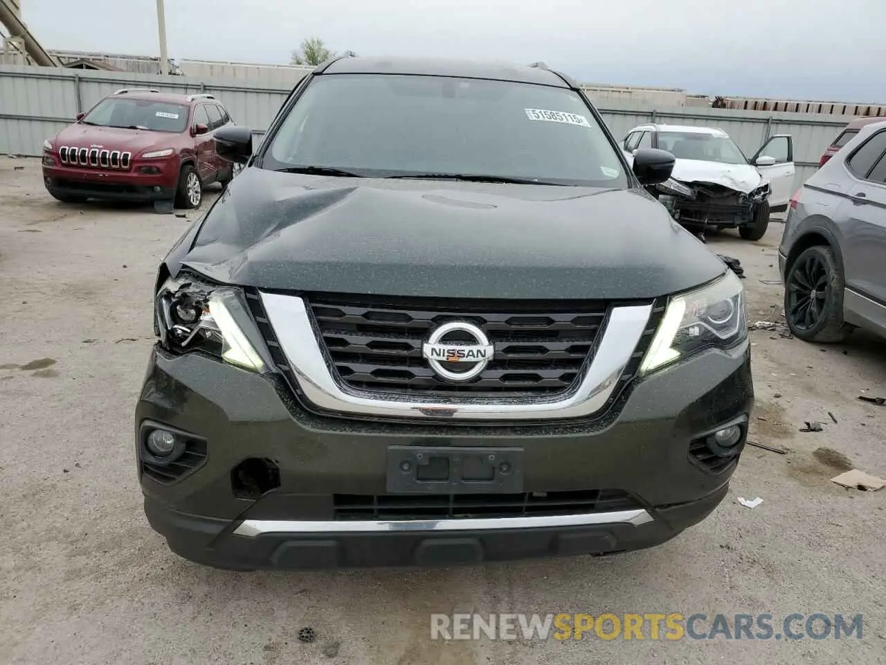 5 fotografías del automóvil dañado 5N1DR2MM1KC578332 NISSAN PATHFINDER 2019