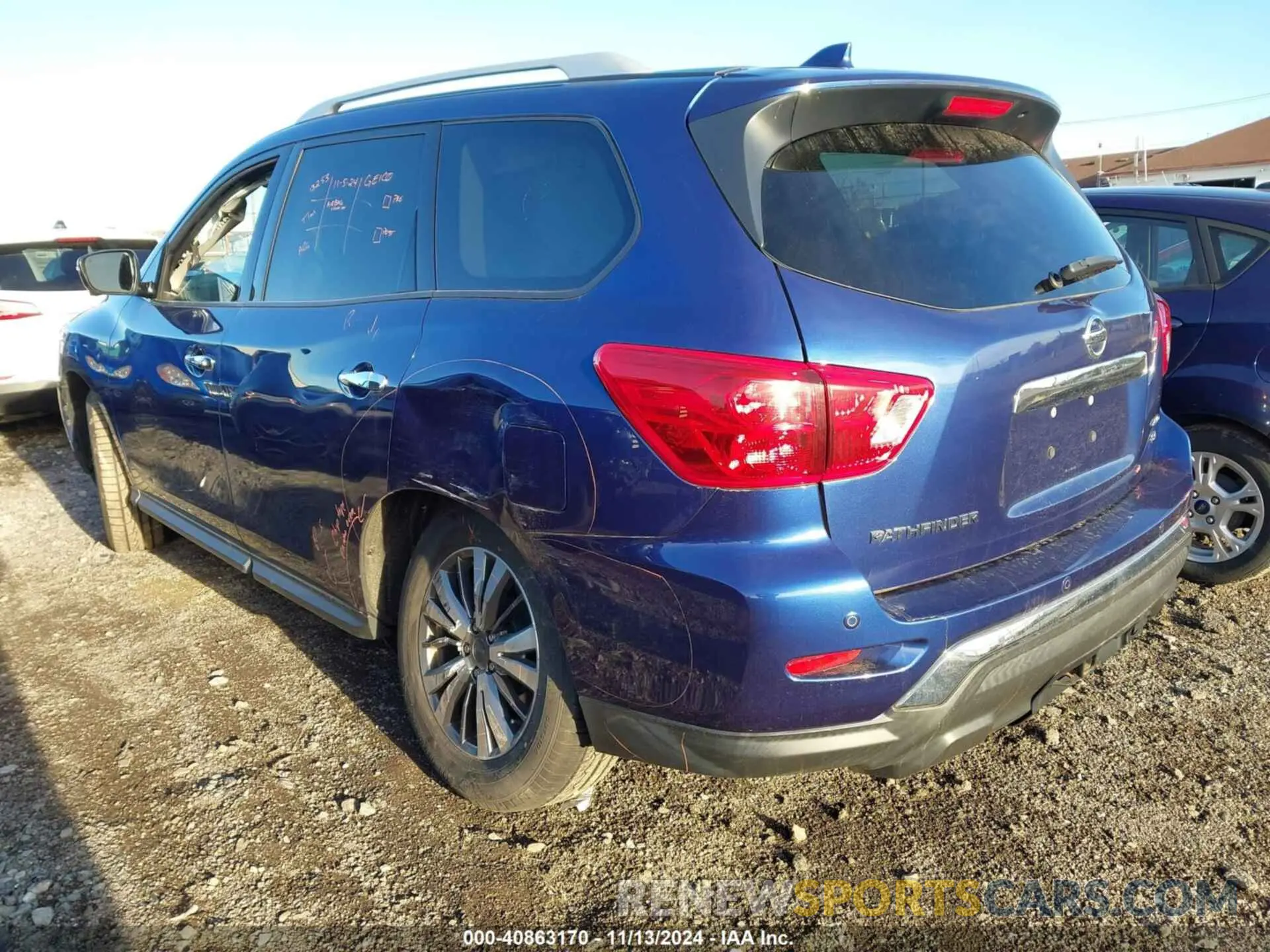 3 fotografías del automóvil dañado 5N1DR2MM1KC612656 NISSAN PATHFINDER 2019