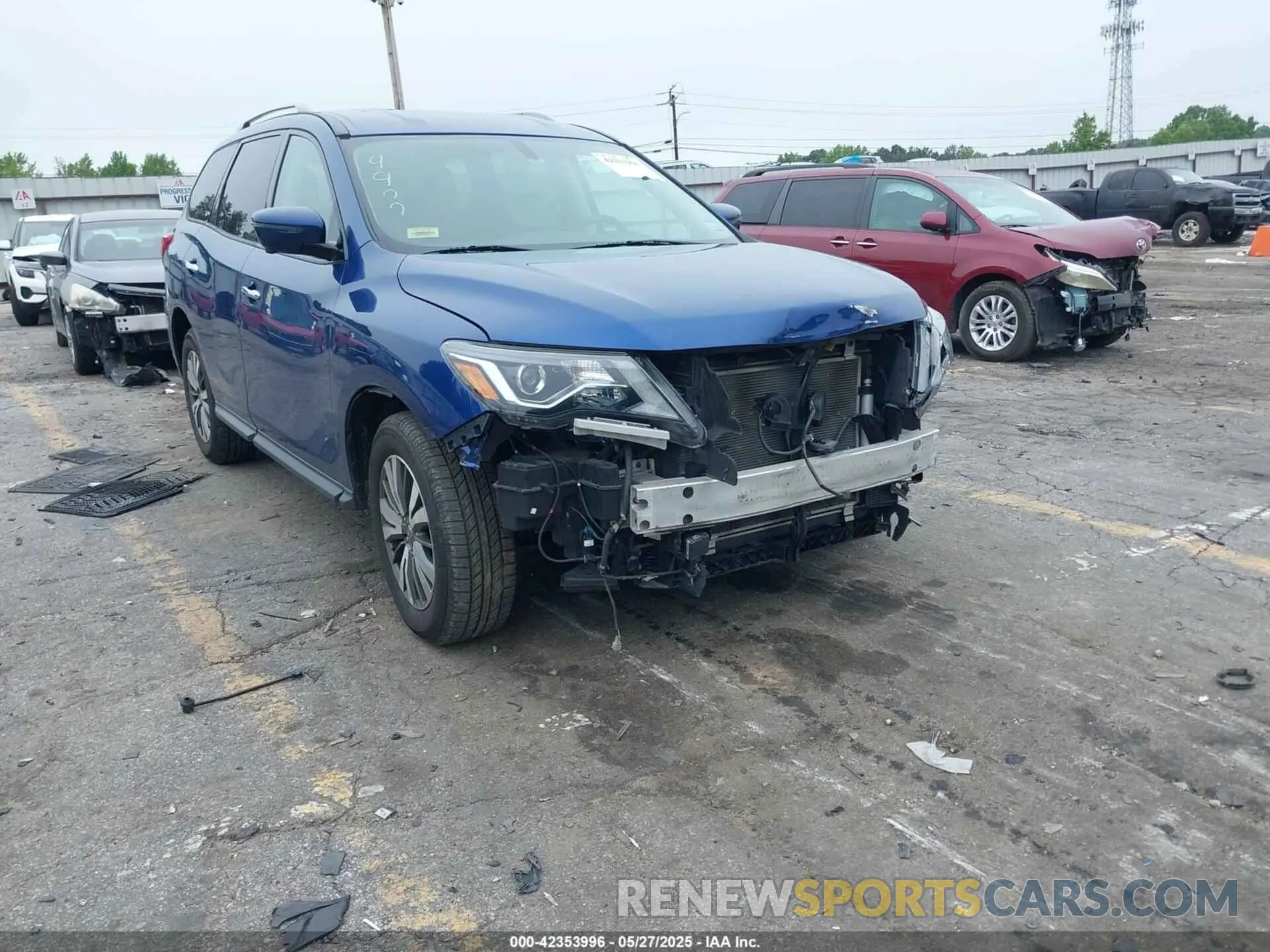 1 fotografías del automóvil dañado 5N1DR2MM1KC619977 NISSAN PATHFINDER 2019