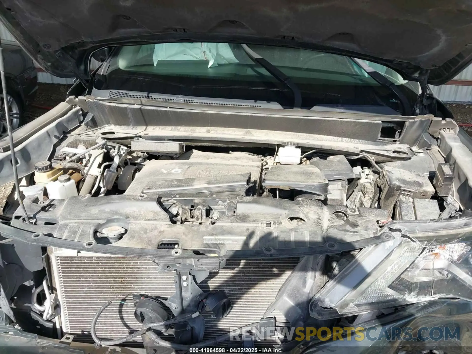 10 fotografías del automóvil dañado 5N1DR2MM2KC576444 NISSAN PATHFINDER 2019