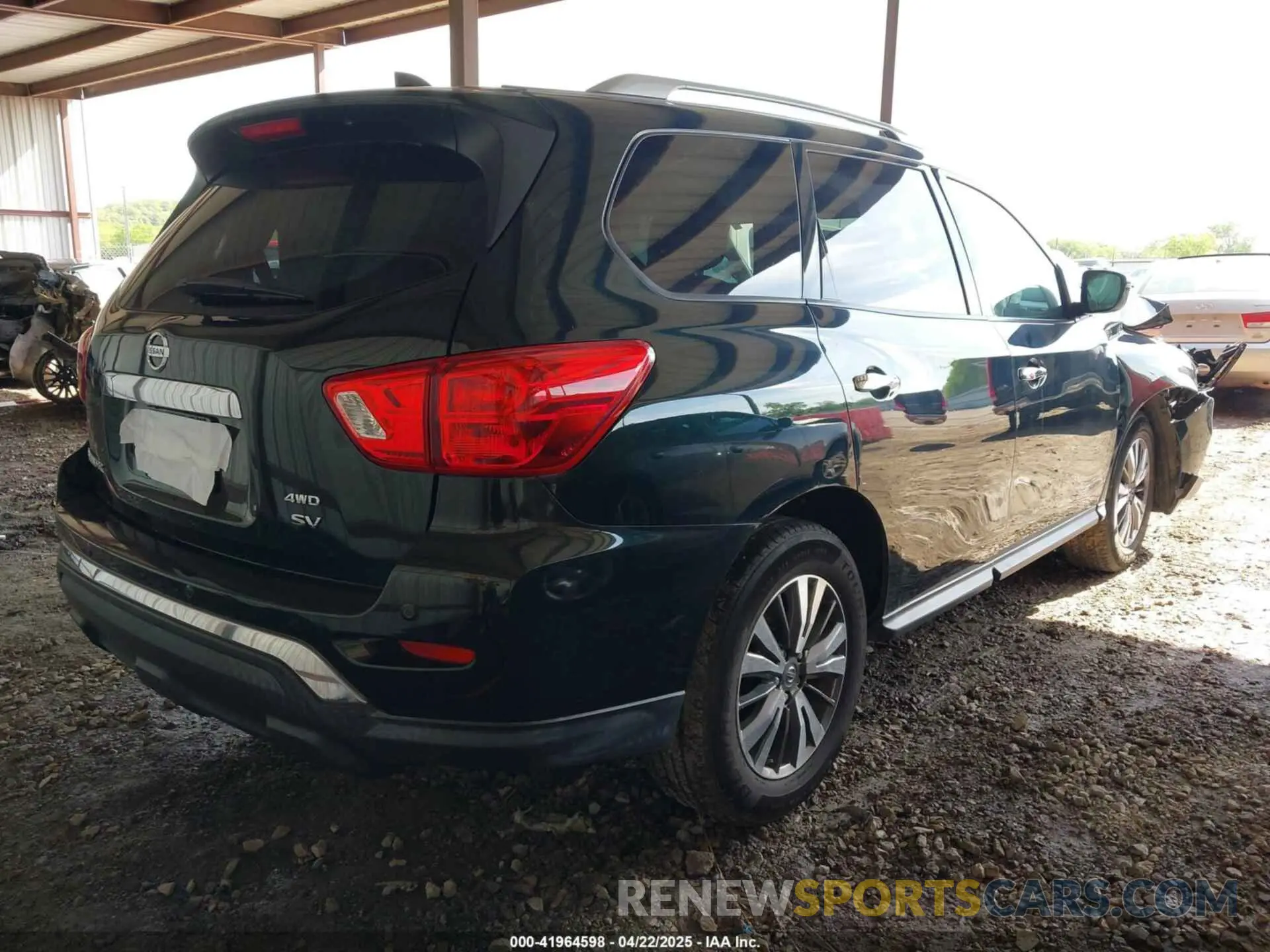 4 fotografías del automóvil dañado 5N1DR2MM2KC576444 NISSAN PATHFINDER 2019