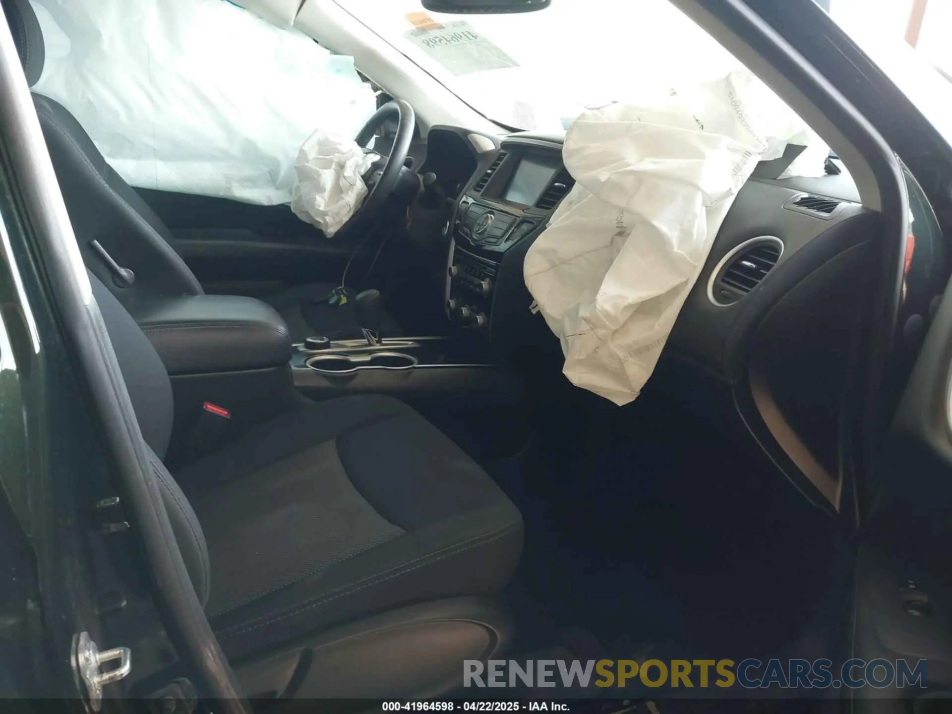 5 fotografías del automóvil dañado 5N1DR2MM2KC576444 NISSAN PATHFINDER 2019