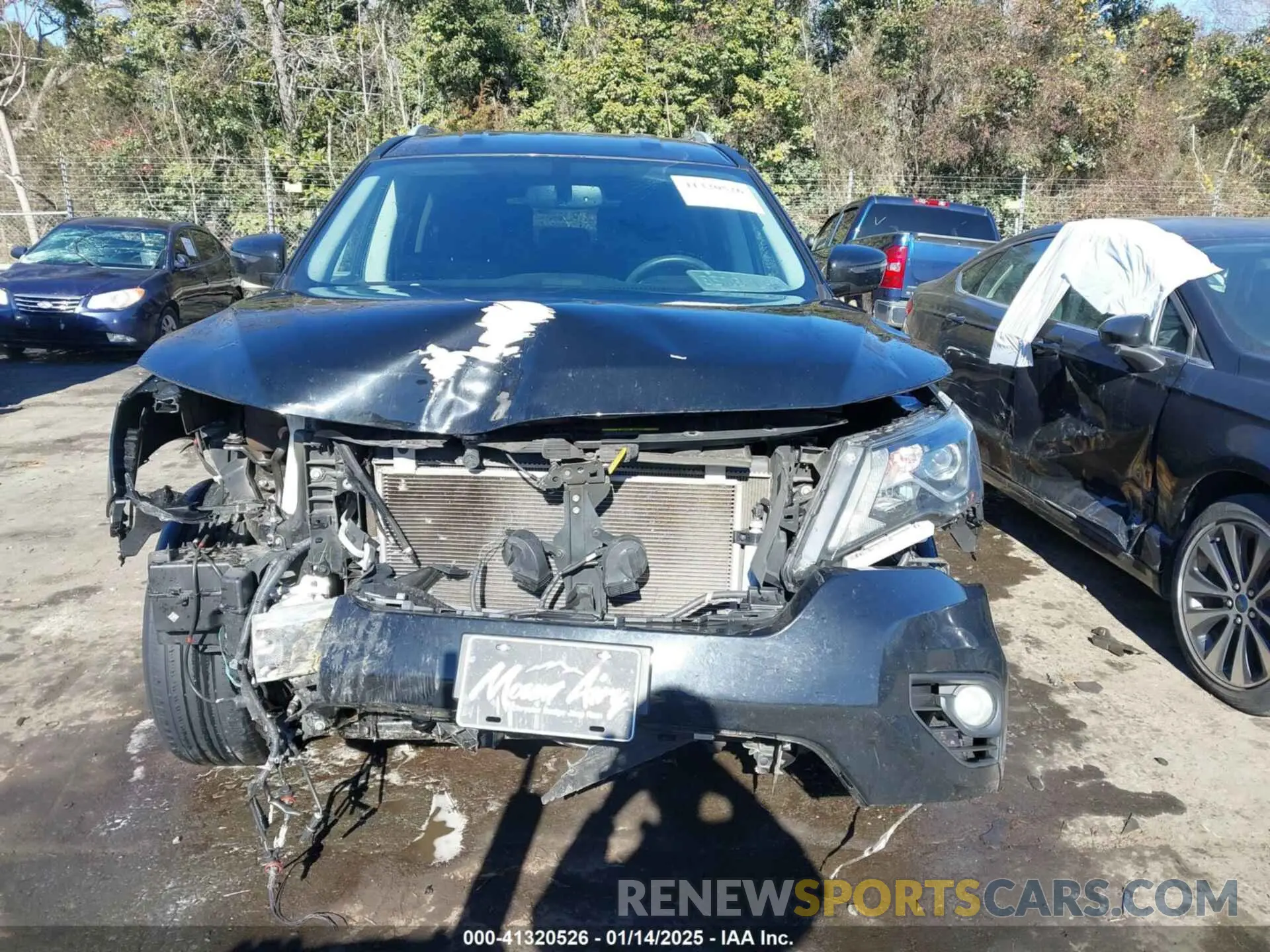 12 fotografías del automóvil dañado 5N1DR2MM2KC617509 NISSAN PATHFINDER 2019