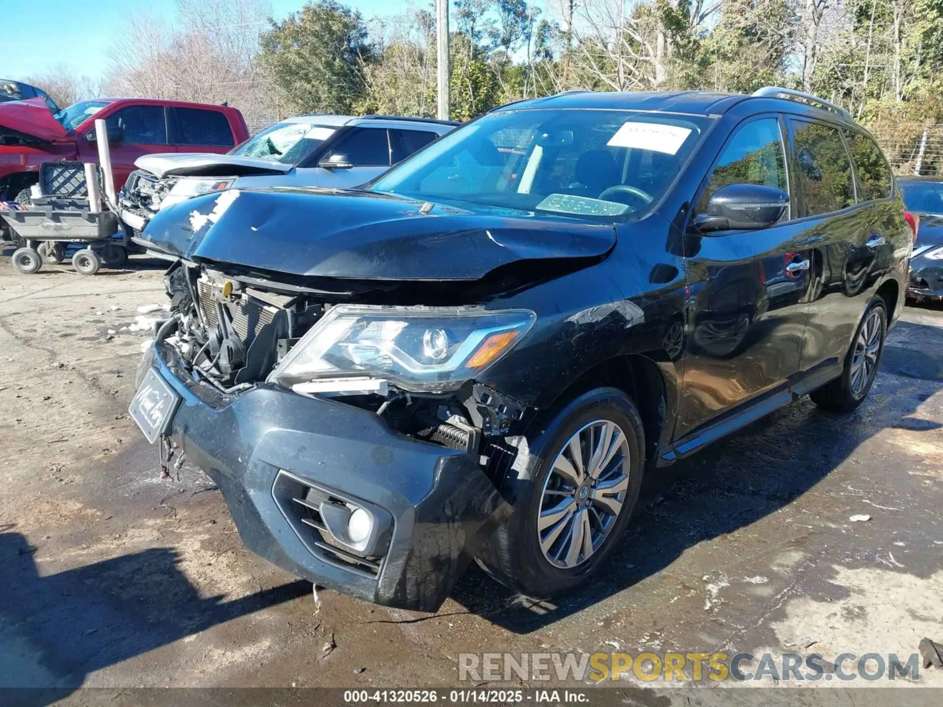 2 fotografías del automóvil dañado 5N1DR2MM2KC617509 NISSAN PATHFINDER 2019