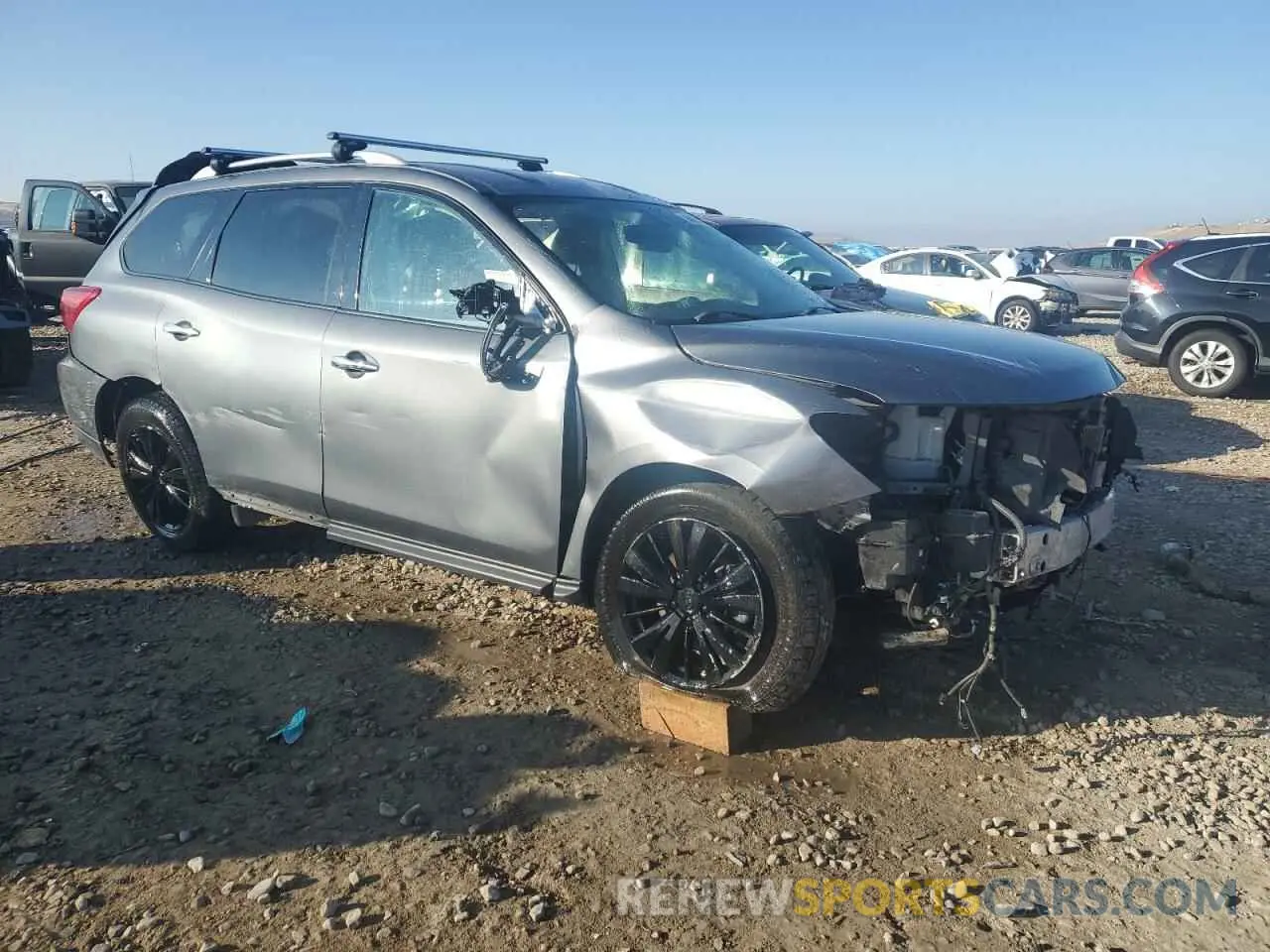 4 fotografías del automóvil dañado 5N1DR2MM3KC597691 NISSAN PATHFINDER 2019