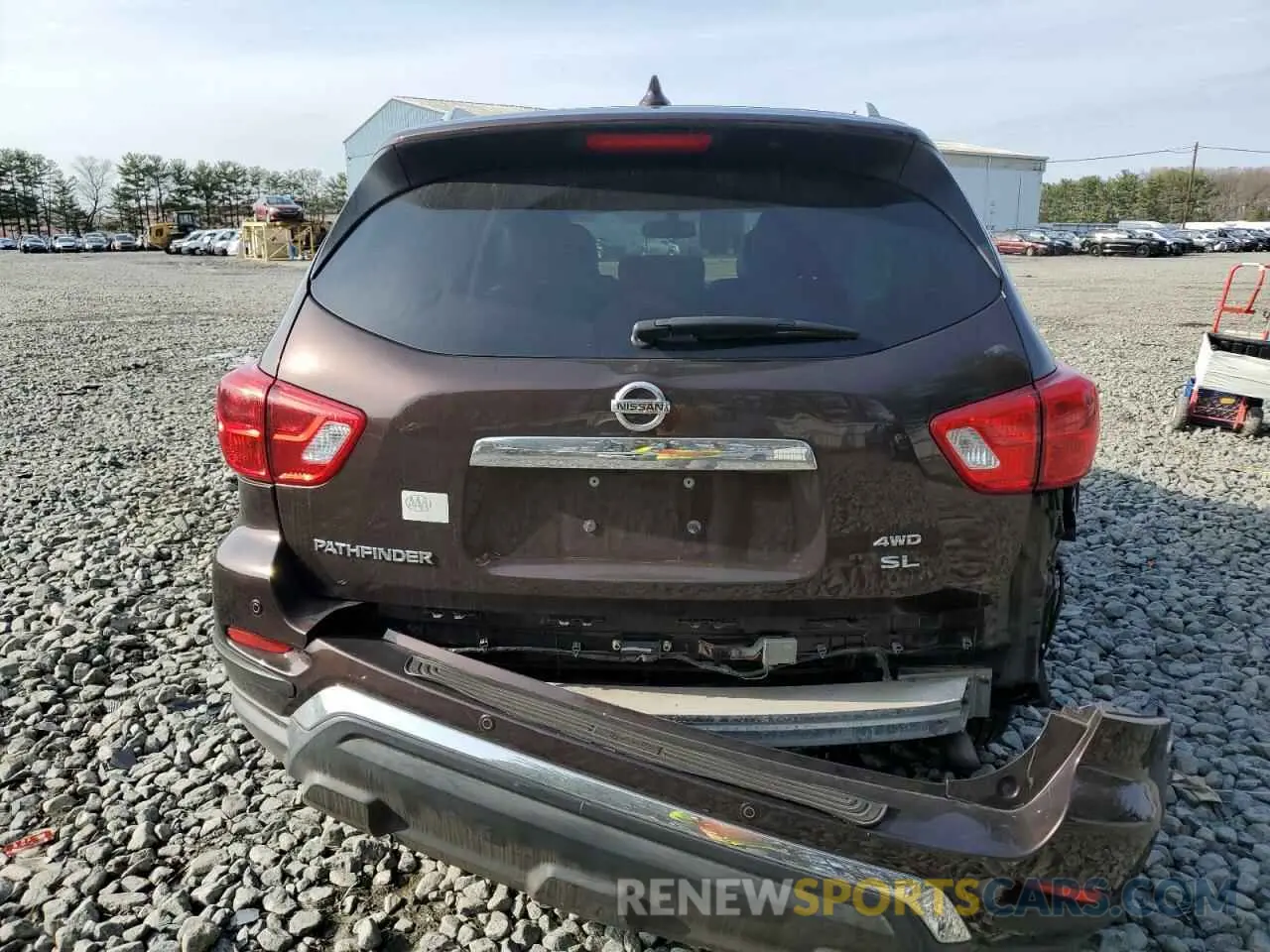 6 fotografías del automóvil dañado 5N1DR2MM3KC611962 NISSAN PATHFINDER 2019