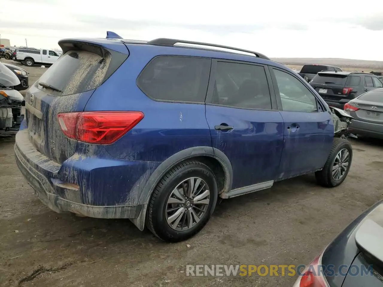 3 fotografías del automóvil dañado 5N1DR2MM3KC629054 NISSAN PATHFINDER 2019