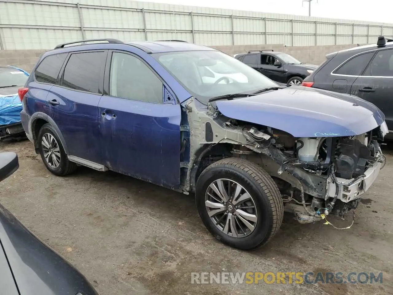 4 fotografías del automóvil dañado 5N1DR2MM3KC629054 NISSAN PATHFINDER 2019