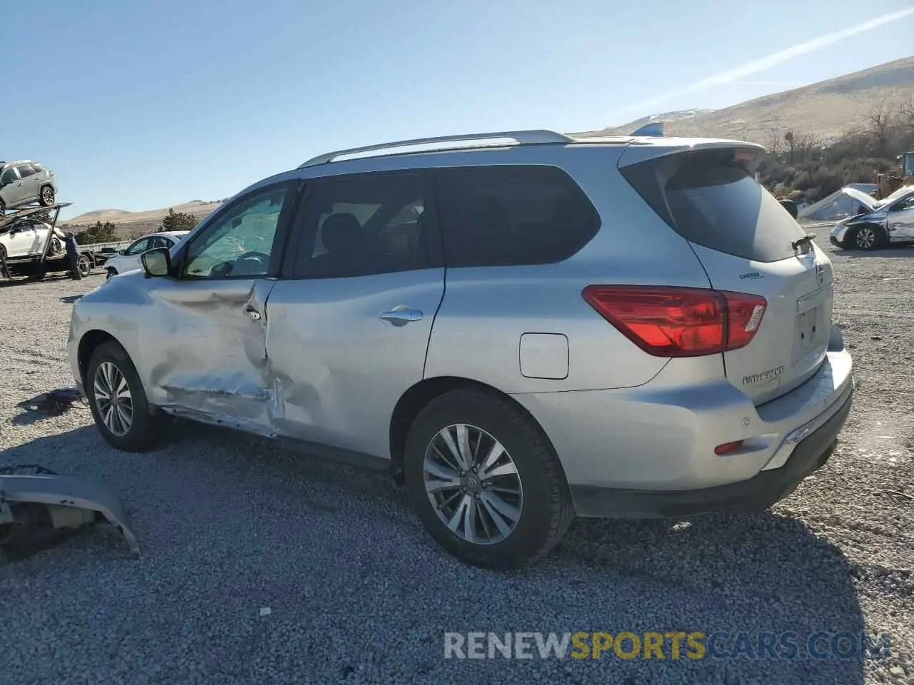 2 fotografías del automóvil dañado 5N1DR2MM4KC613462 NISSAN PATHFINDER 2019
