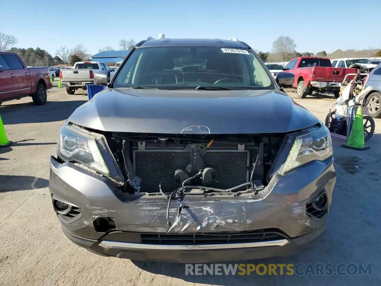 5 fotografías del automóvil dañado 5N1DR2MM4KC620248 NISSAN PATHFINDER 2019