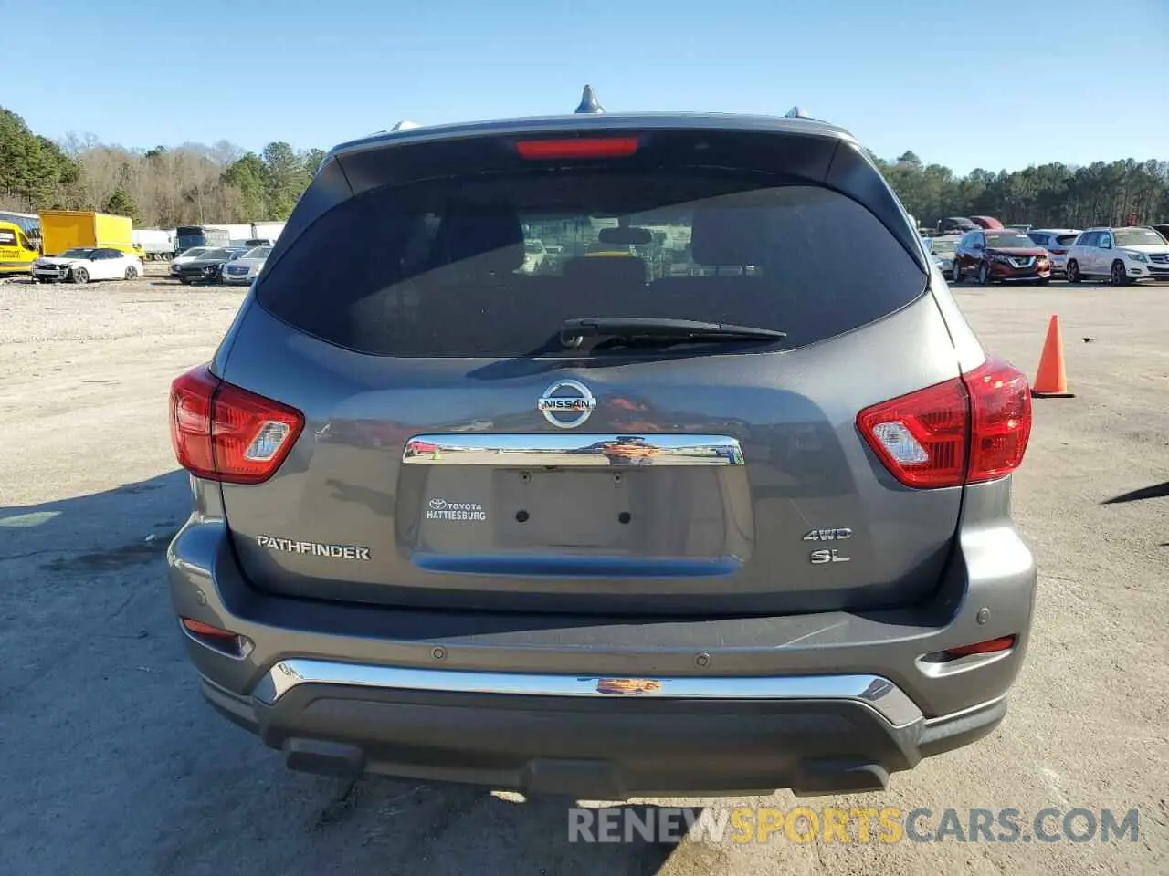 6 fotografías del automóvil dañado 5N1DR2MM4KC620248 NISSAN PATHFINDER 2019