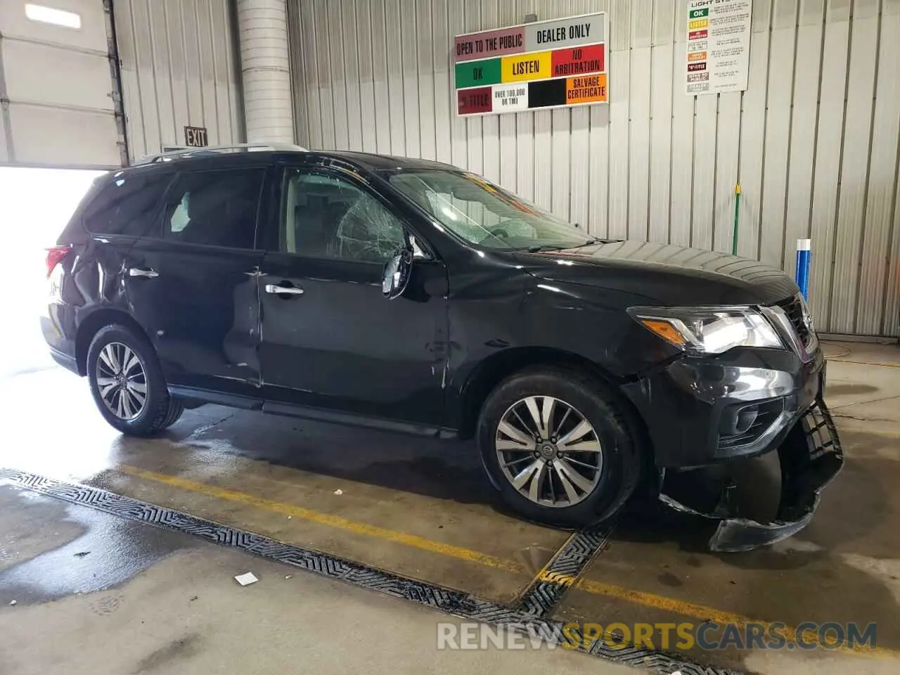 4 fotografías del automóvil dañado 5N1DR2MM4KC630715 NISSAN PATHFINDER 2019