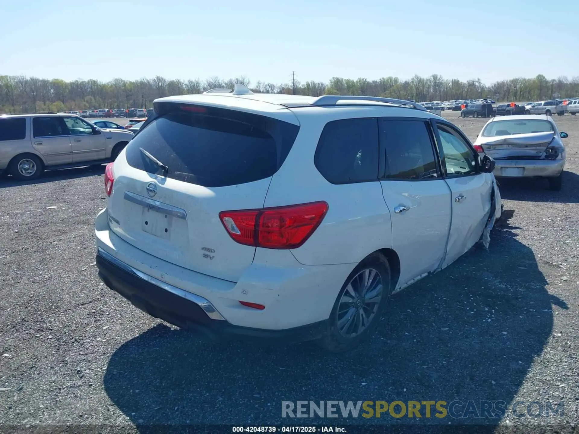 4 fotografías del automóvil dañado 5N1DR2MM4KC638264 NISSAN PATHFINDER 2019