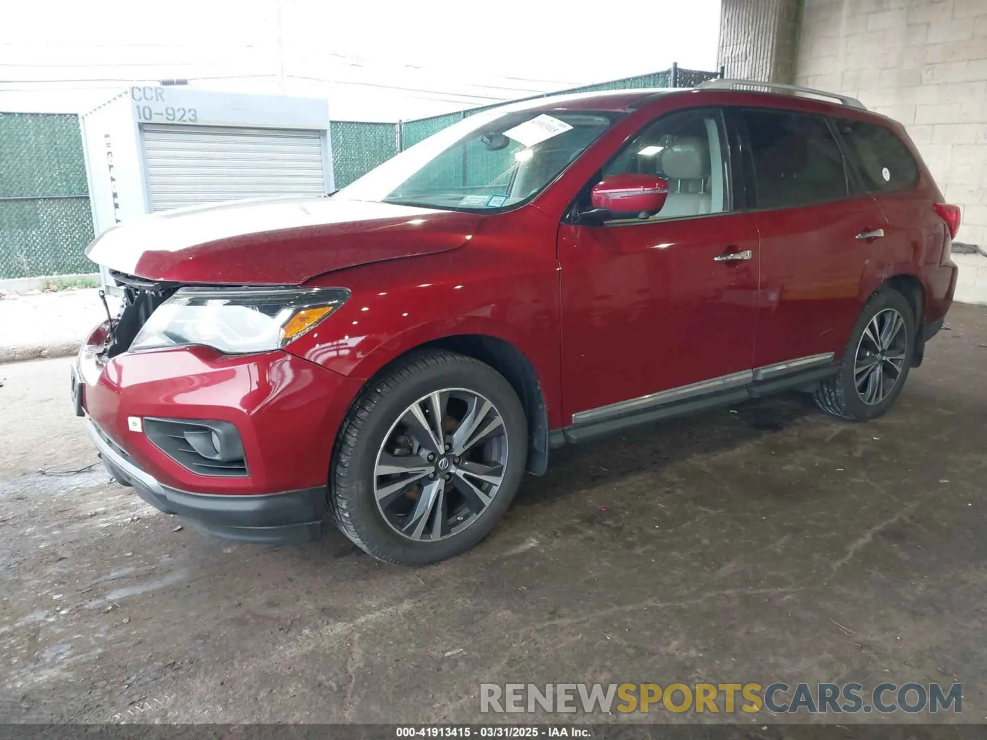 2 fotografías del automóvil dañado 5N1DR2MM5KC592248 NISSAN PATHFINDER 2019