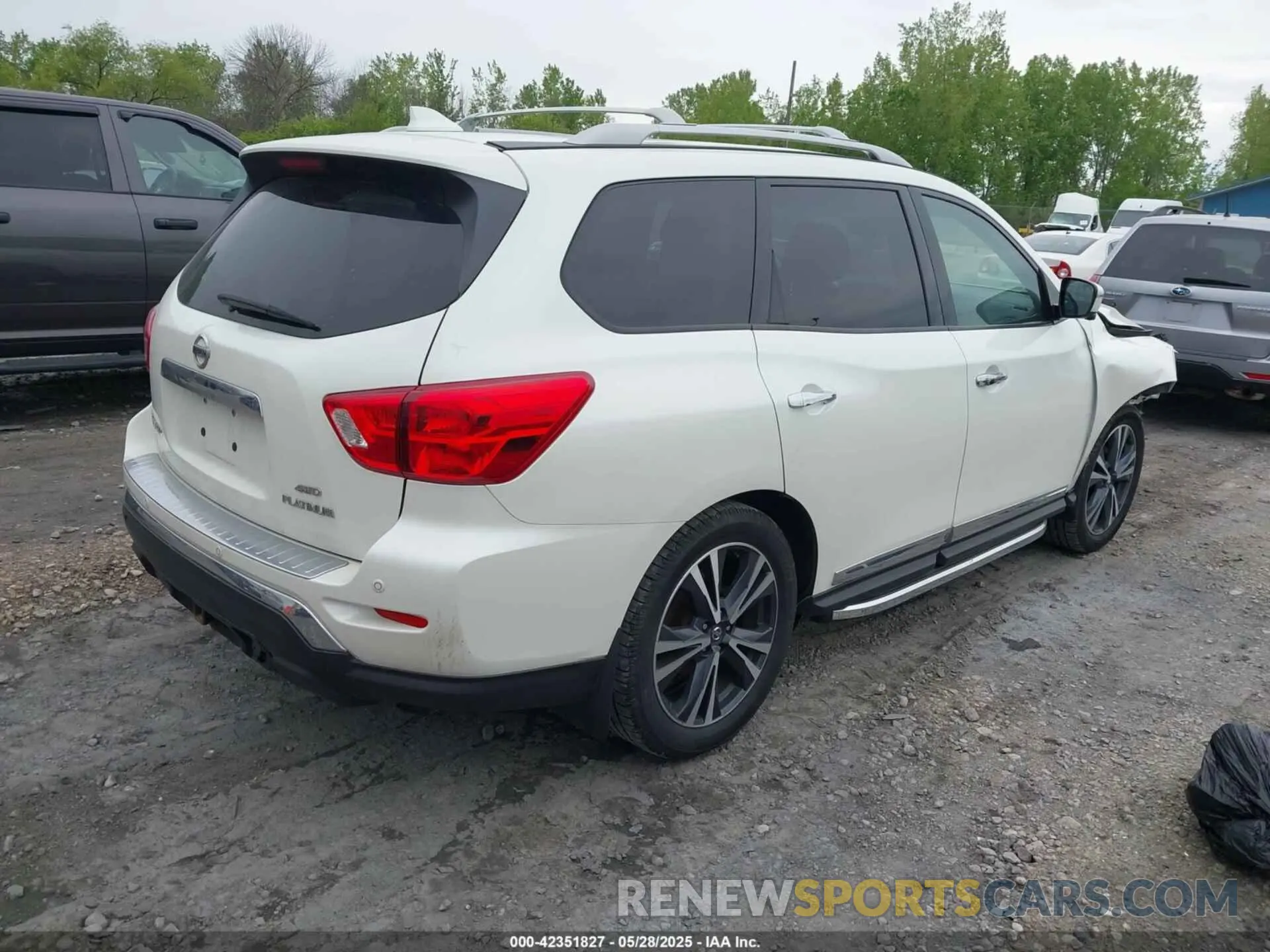 4 fotografías del automóvil dañado 5N1DR2MM5KC617570 NISSAN PATHFINDER 2019