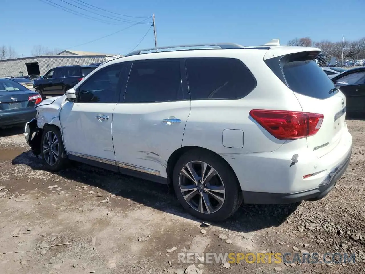 2 fotografías del automóvil dañado 5N1DR2MM7KC595961 NISSAN PATHFINDER 2019