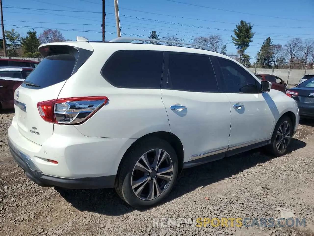 3 fotografías del automóvil dañado 5N1DR2MM7KC595961 NISSAN PATHFINDER 2019