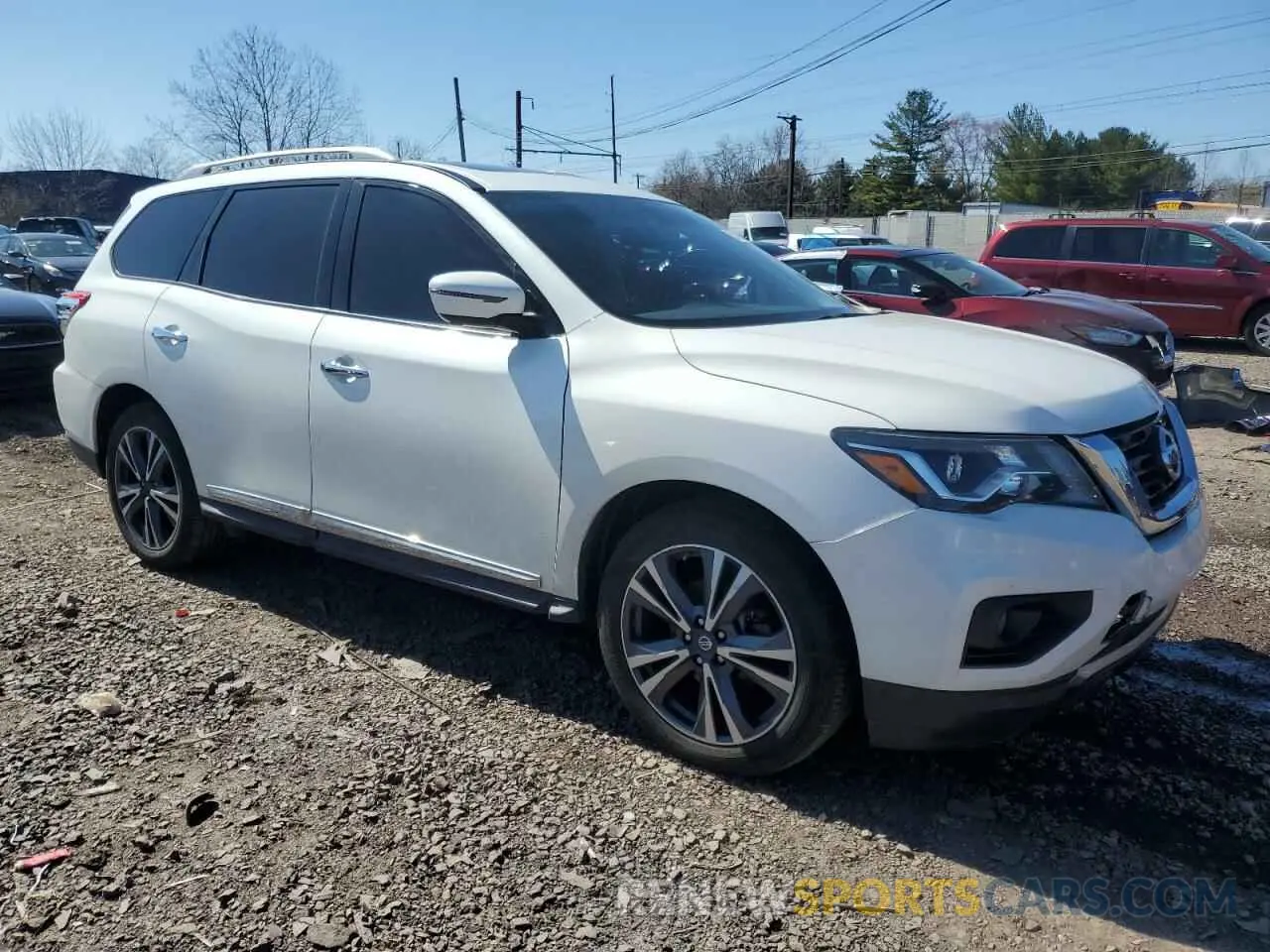 4 fotografías del automóvil dañado 5N1DR2MM7KC595961 NISSAN PATHFINDER 2019