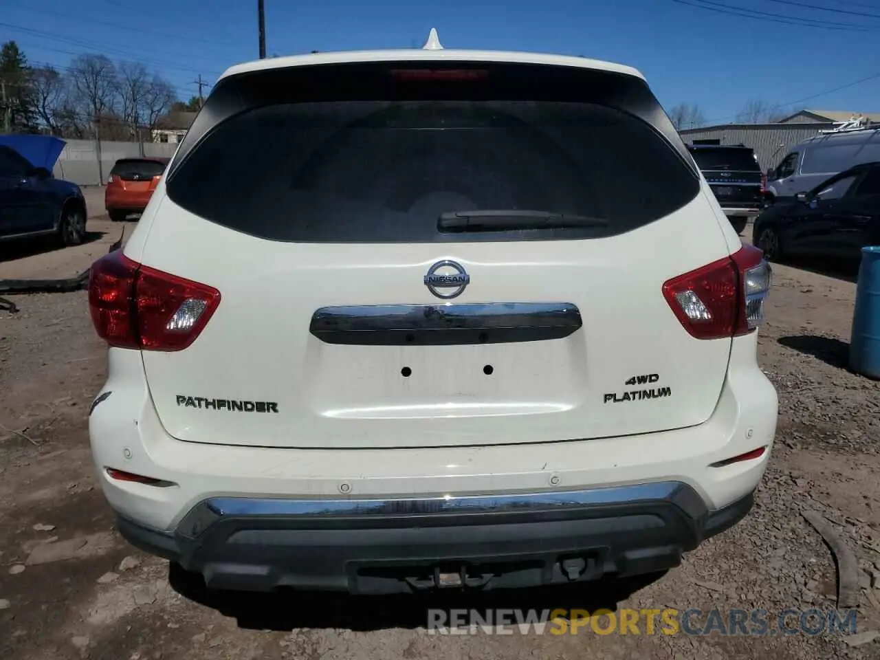 6 fotografías del automóvil dañado 5N1DR2MM7KC595961 NISSAN PATHFINDER 2019