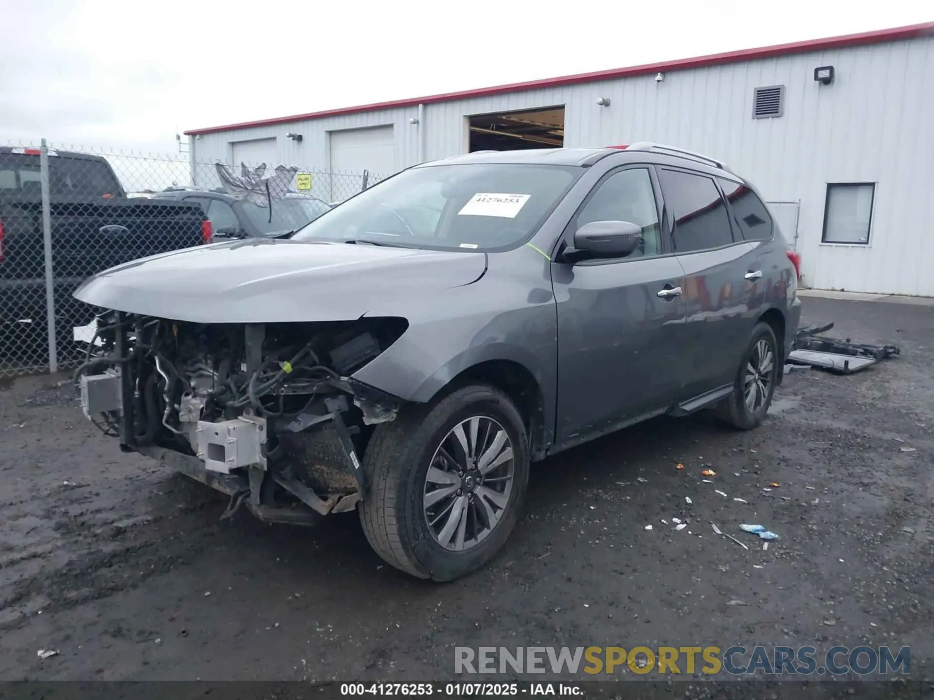 2 fotografías del automóvil dañado 5N1DR2MM7KC596558 NISSAN PATHFINDER 2019