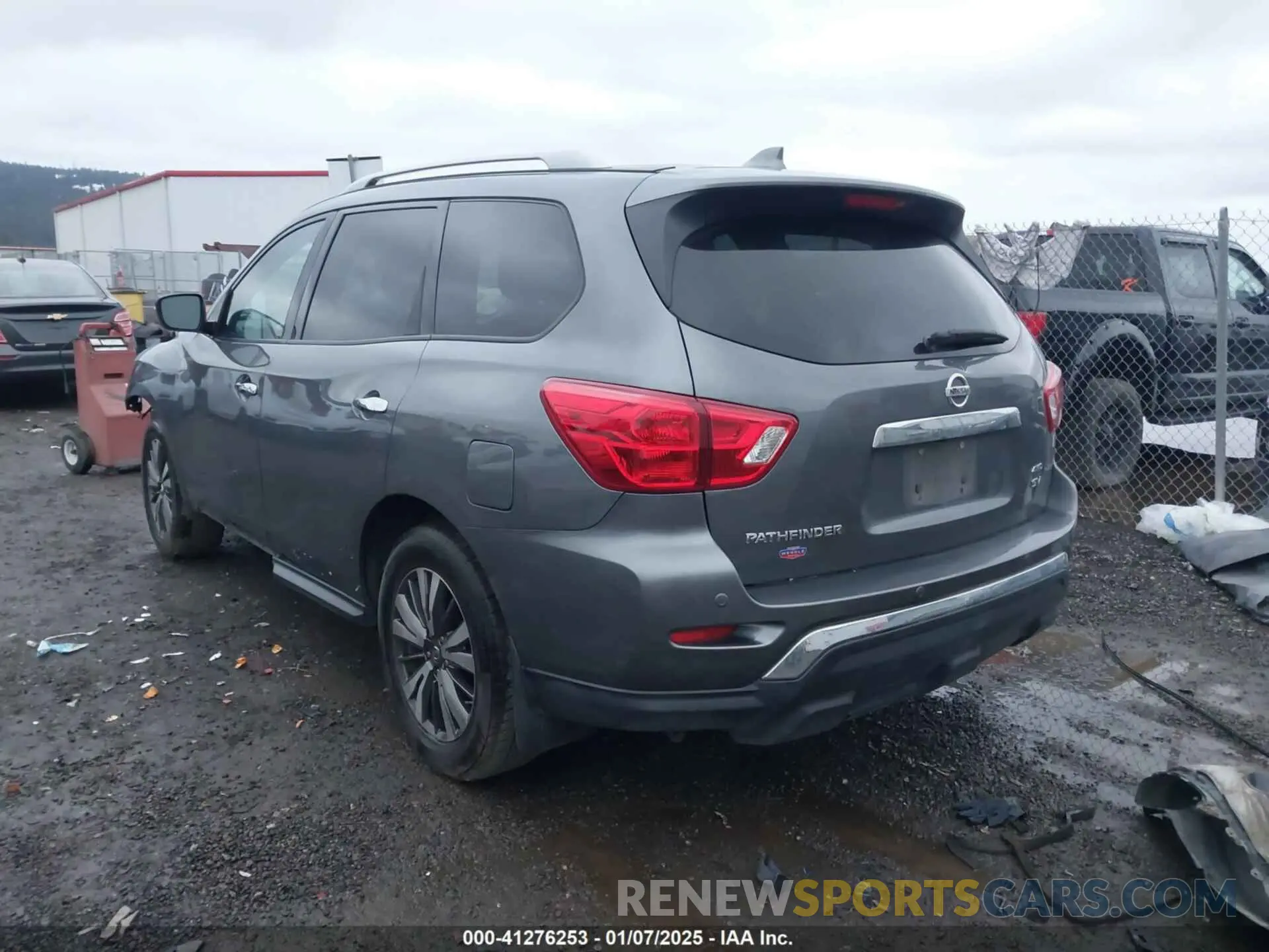 3 fotografías del automóvil dañado 5N1DR2MM7KC596558 NISSAN PATHFINDER 2019