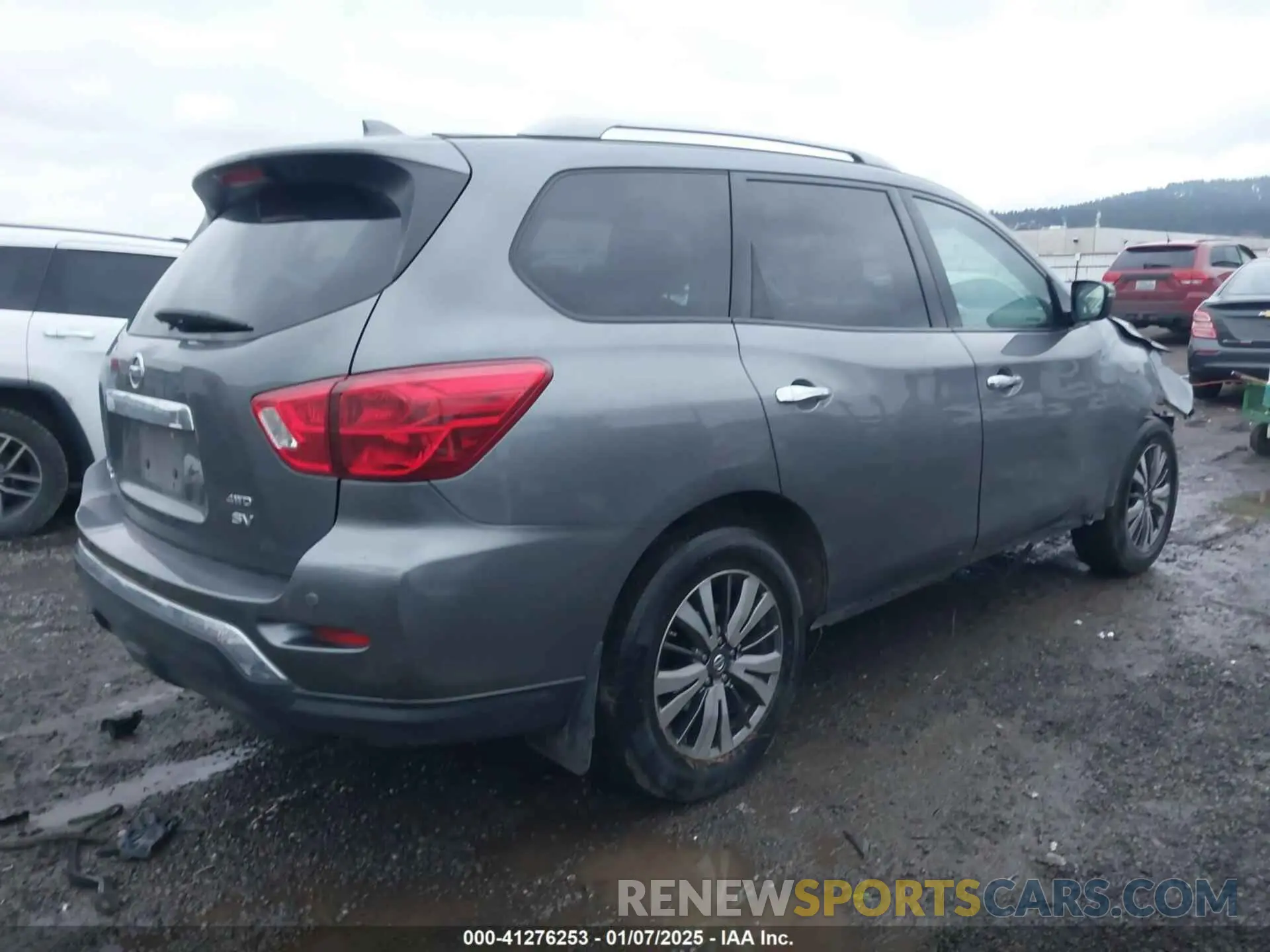 4 fotografías del automóvil dañado 5N1DR2MM7KC596558 NISSAN PATHFINDER 2019