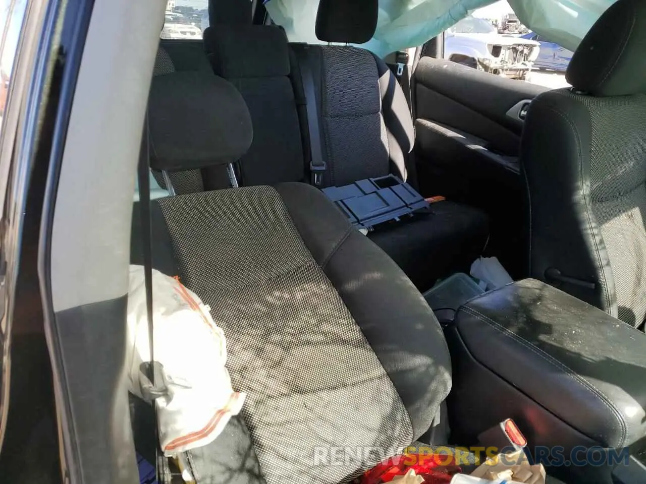 10 fotografías del automóvil dañado 5N1DR2MM8KC586105 NISSAN PATHFINDER 2019