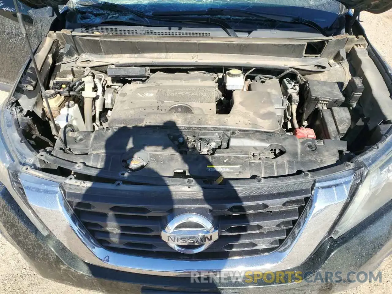 12 fotografías del automóvil dañado 5N1DR2MM8KC586105 NISSAN PATHFINDER 2019
