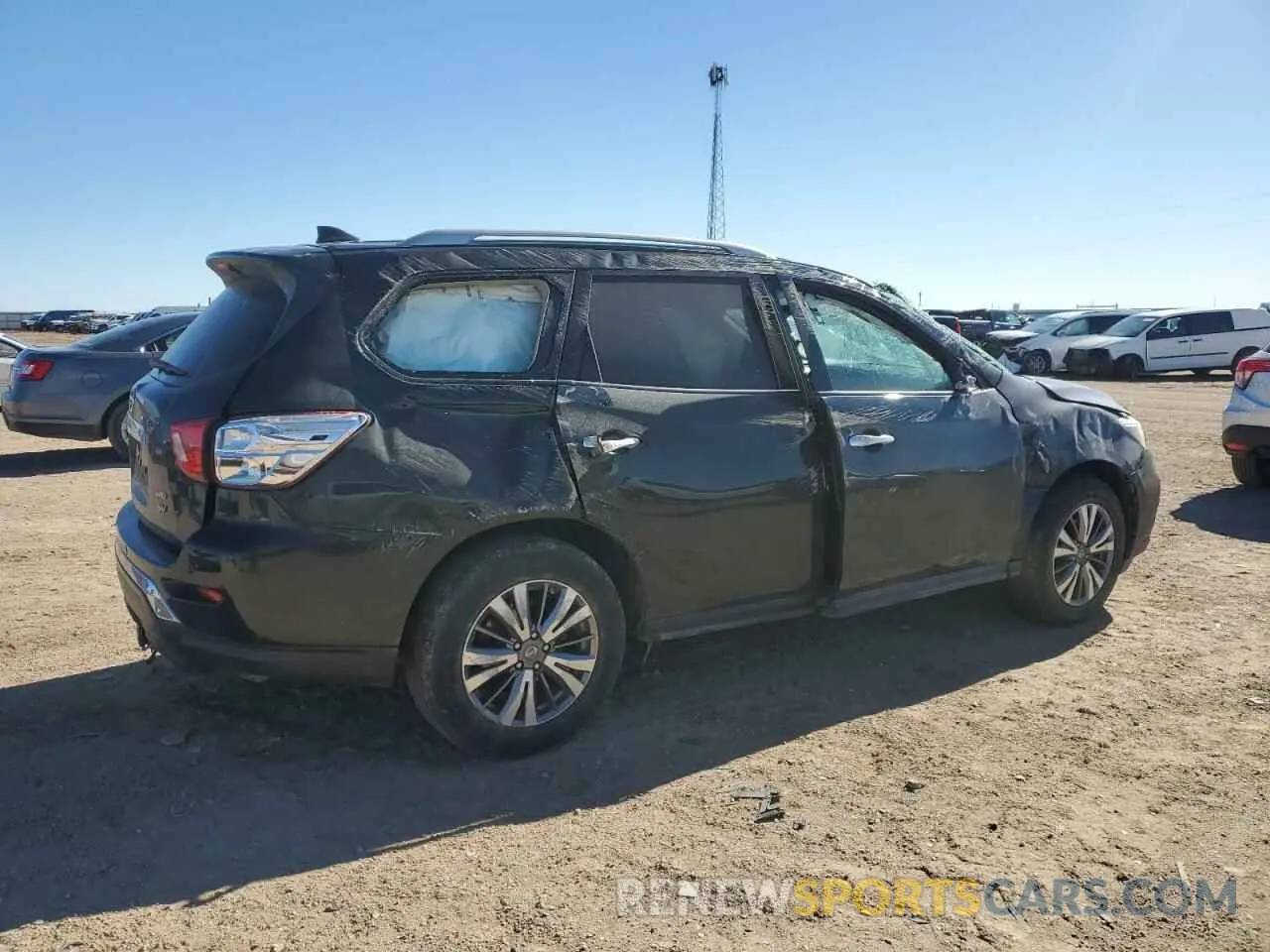 3 fotografías del automóvil dañado 5N1DR2MM8KC586105 NISSAN PATHFINDER 2019