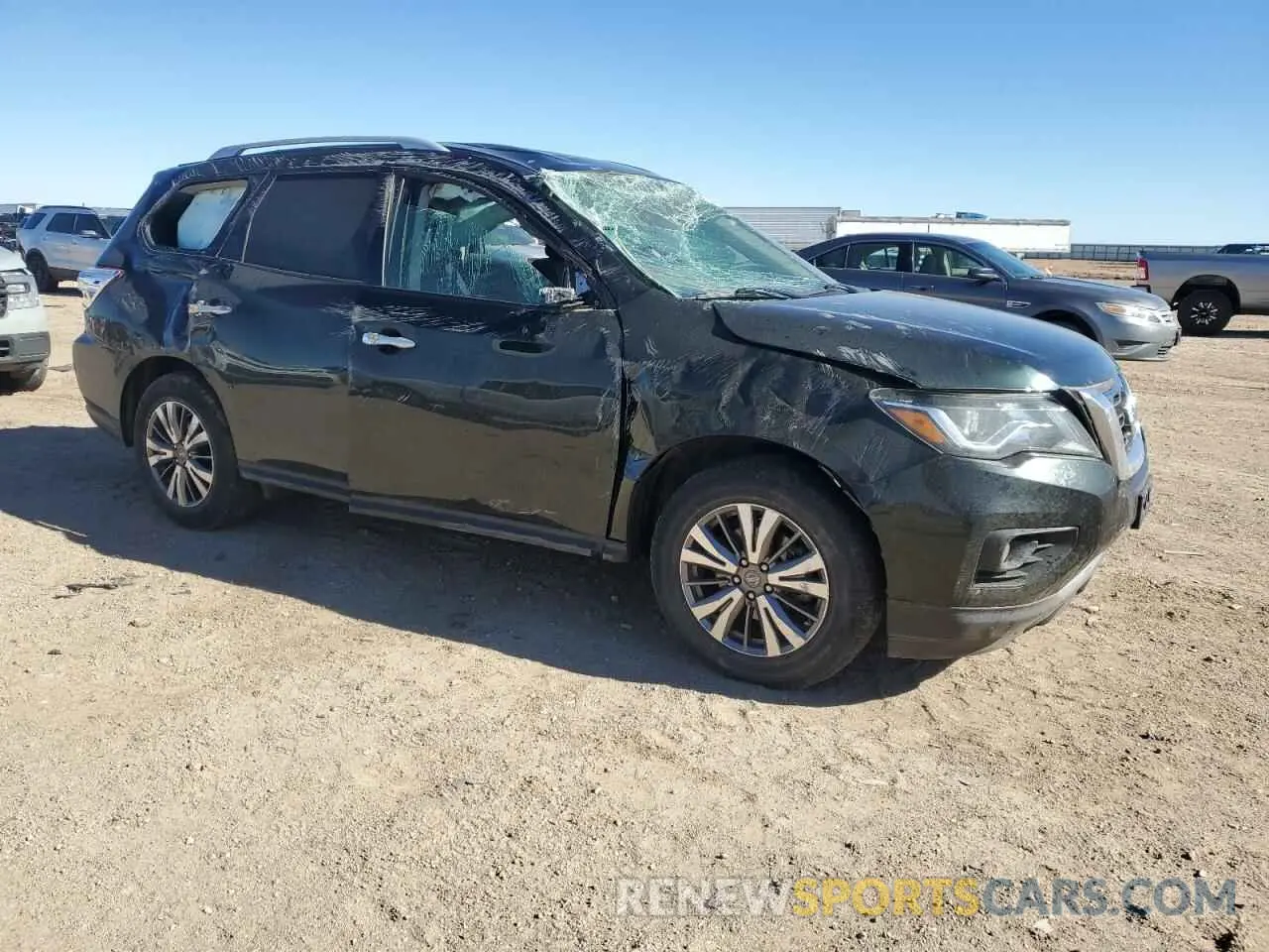 4 fotografías del automóvil dañado 5N1DR2MM8KC586105 NISSAN PATHFINDER 2019