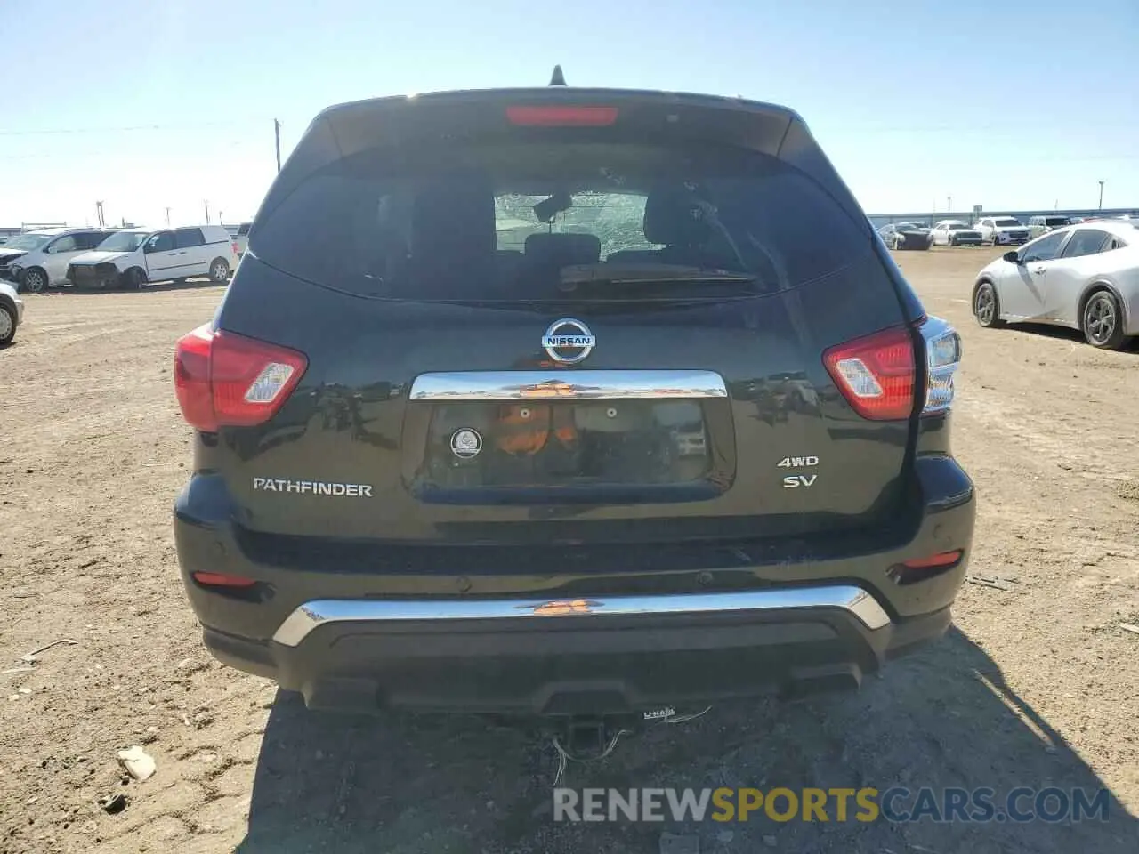 6 fotografías del automóvil dañado 5N1DR2MM8KC586105 NISSAN PATHFINDER 2019