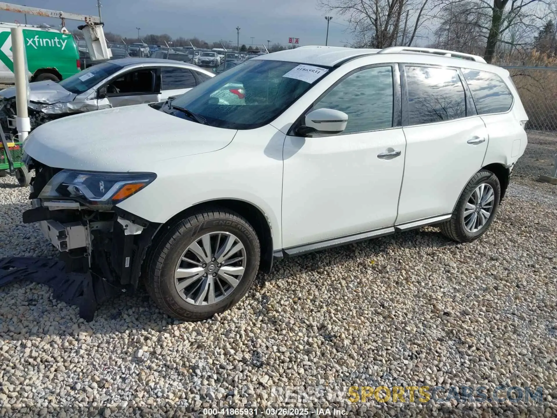 2 fotografías del automóvil dañado 5N1DR2MM8KC622441 NISSAN PATHFINDER 2019
