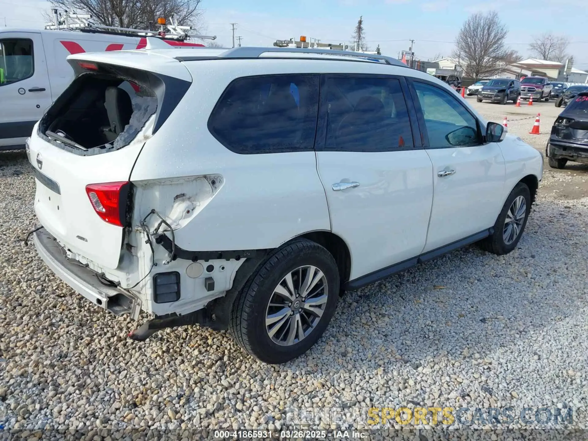 4 fotografías del automóvil dañado 5N1DR2MM8KC622441 NISSAN PATHFINDER 2019
