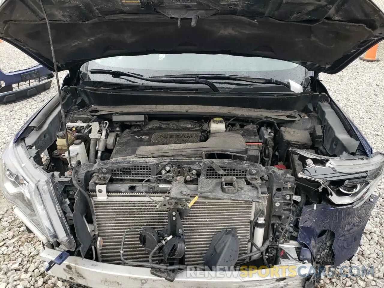 14 fotografías del automóvil dañado 5N1DR2MM8KC626537 NISSAN PATHFINDER 2019