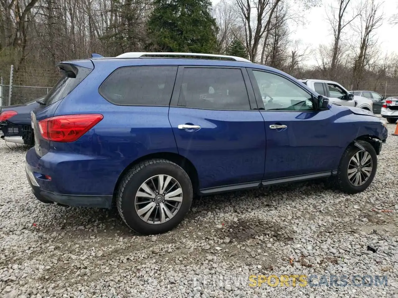 3 fotografías del automóvil dañado 5N1DR2MM8KC626537 NISSAN PATHFINDER 2019