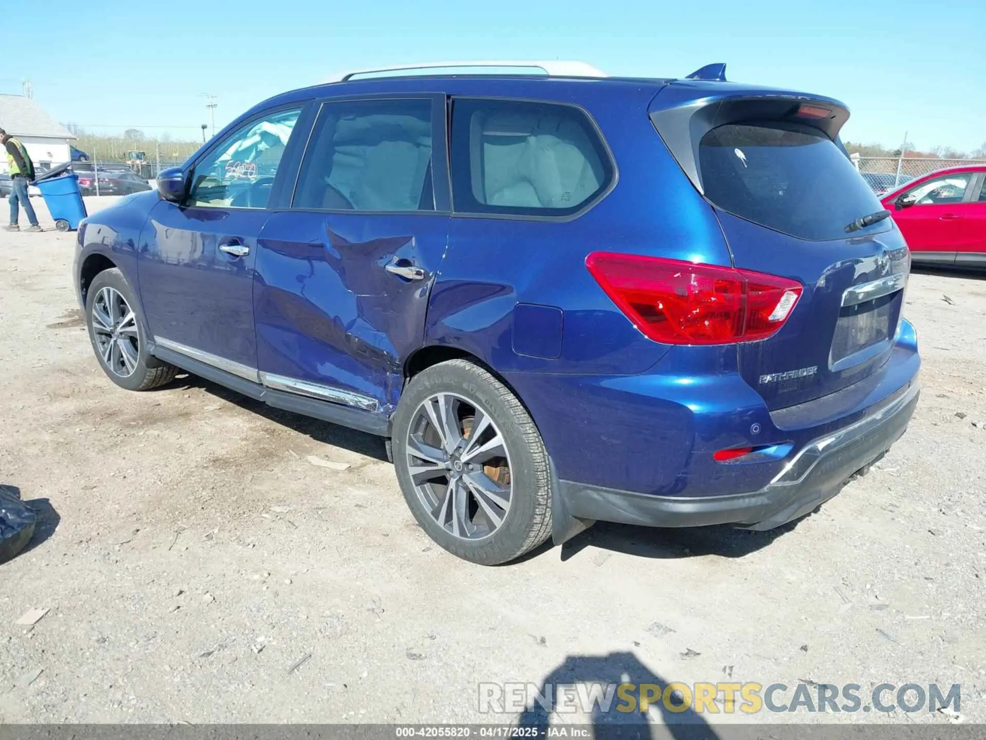 3 fotografías del automóvil dañado 5N1DR2MM8KC647338 NISSAN PATHFINDER 2019
