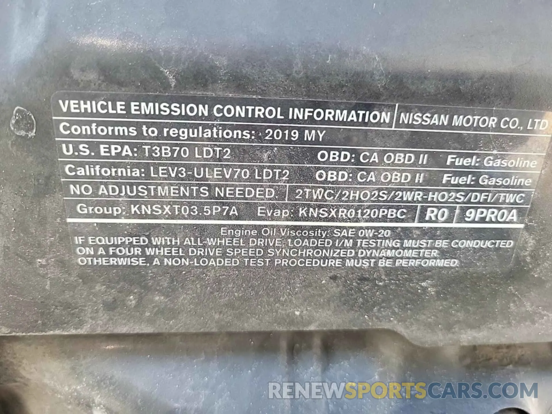 50 fotografías del automóvil dañado 5N1DR2MM9KC604384 NISSAN PATHFINDER 2019