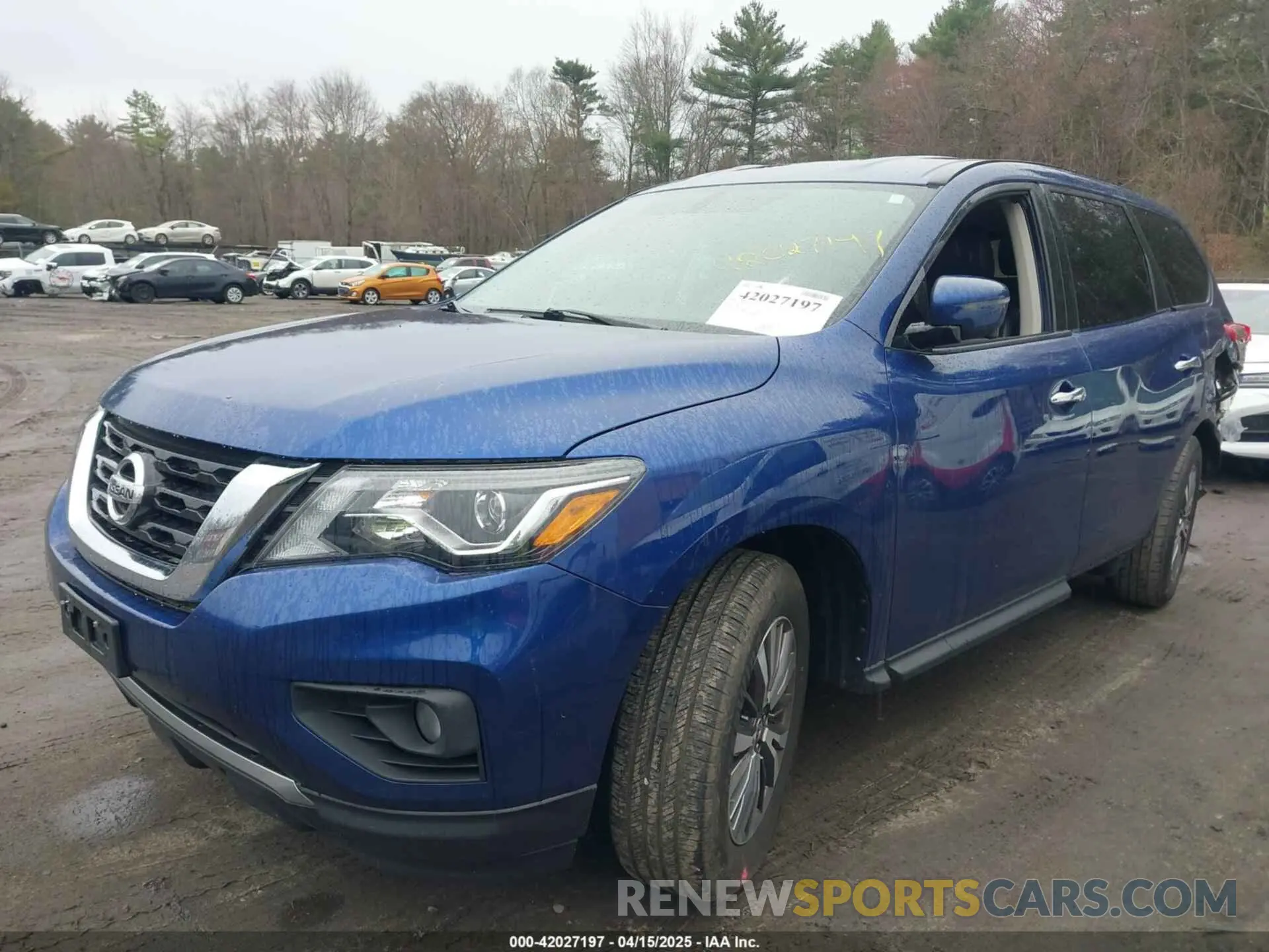 2 fotografías del automóvil dañado 5N1DR2MMXKC585246 NISSAN PATHFINDER 2019
