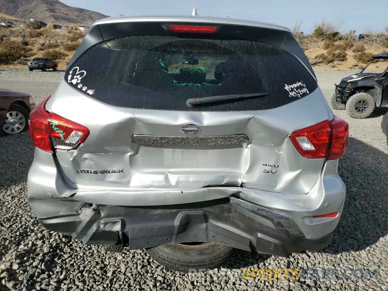 6 fotografías del automóvil dañado 5N1DR2MMXKC598322 NISSAN PATHFINDER 2019