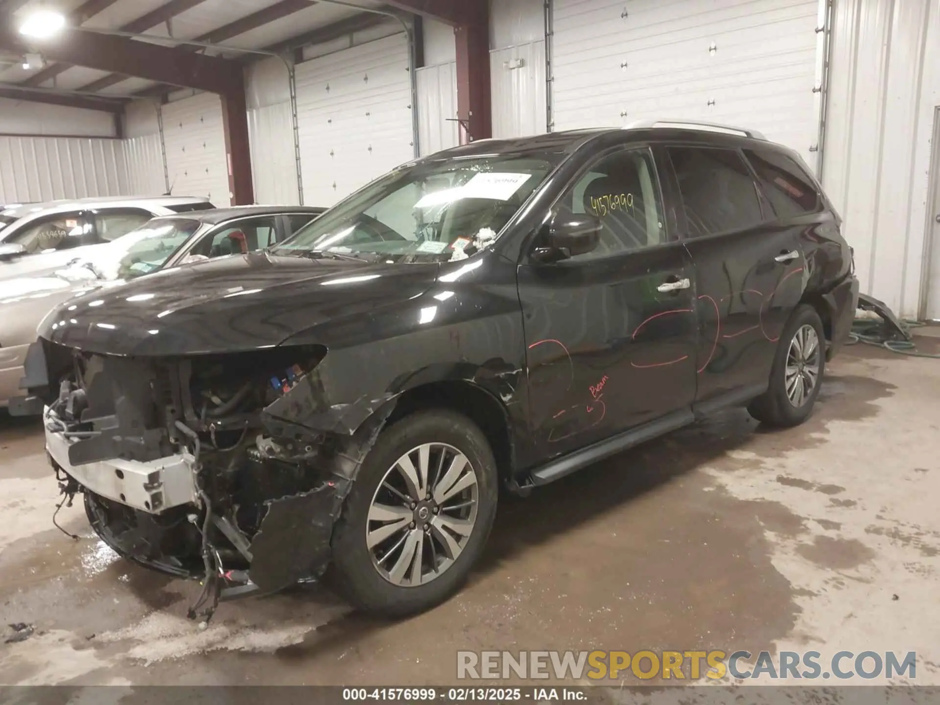 2 fotografías del automóvil dañado 5N1DR2MMXKC634221 NISSAN PATHFINDER 2019