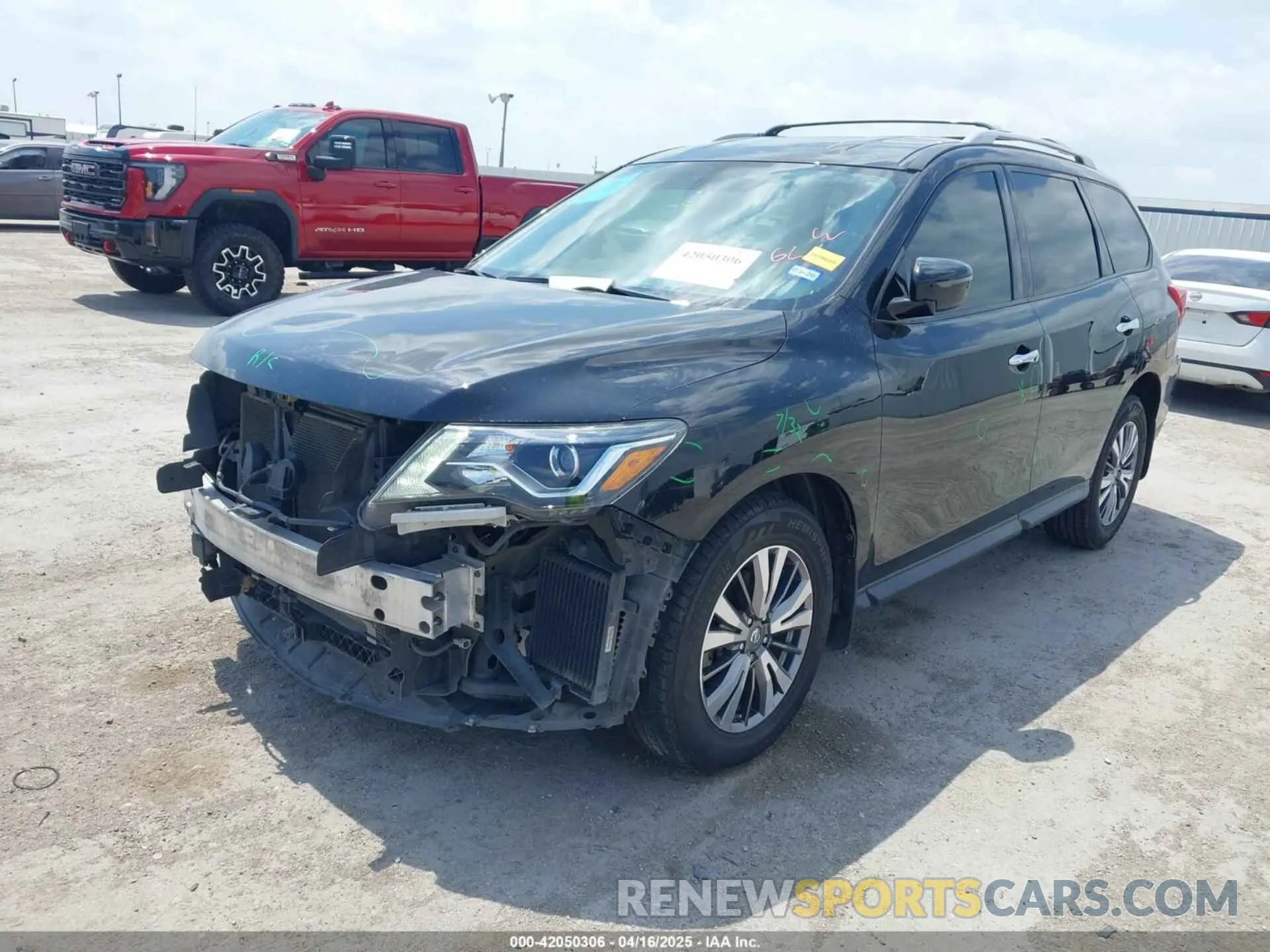 2 fotografías del automóvil dañado 5N1DR2MN1KC585905 NISSAN PATHFINDER 2019
