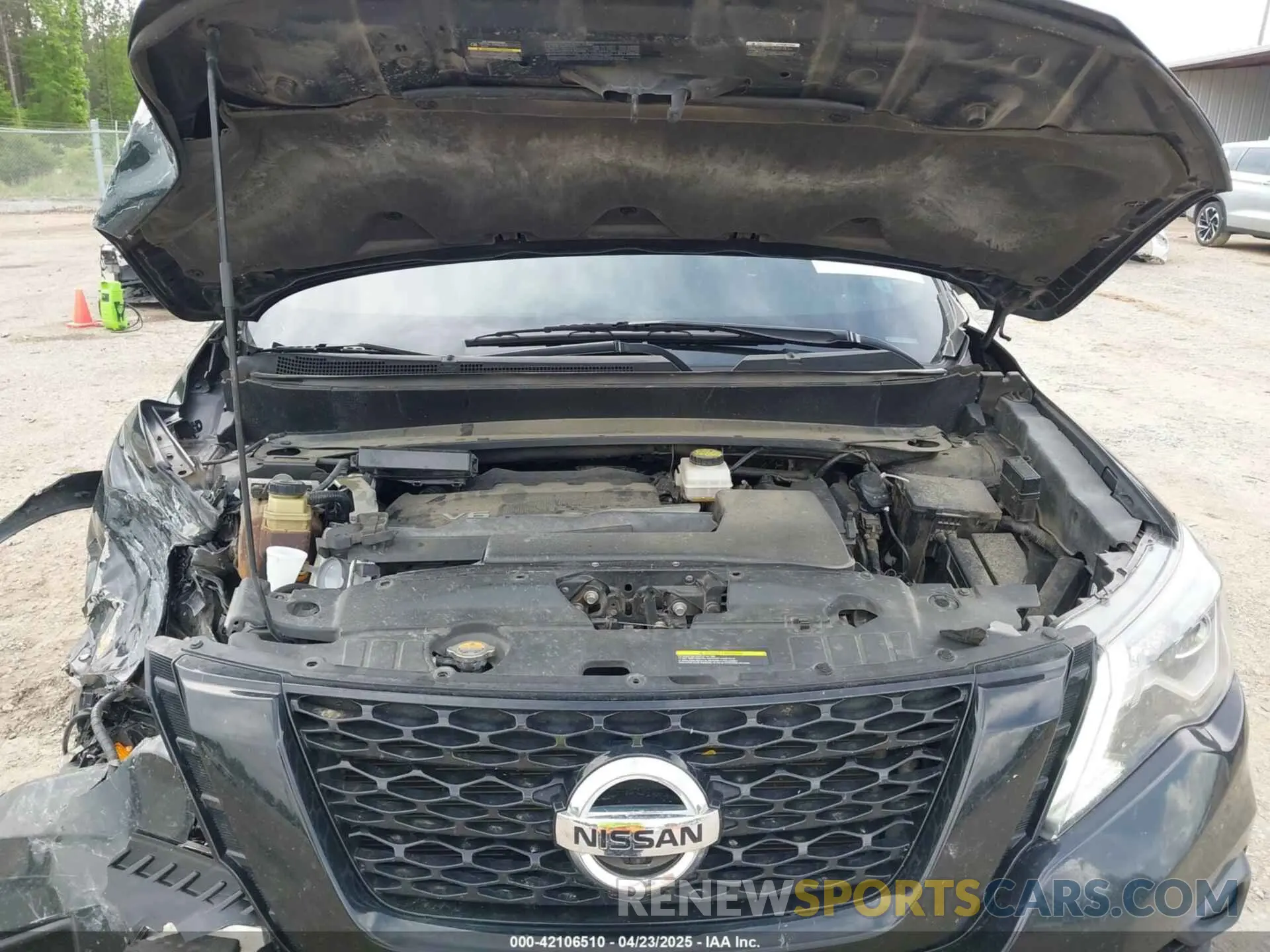 10 fotografías del automóvil dañado 5N1DR2MN2KC638711 NISSAN PATHFINDER 2019