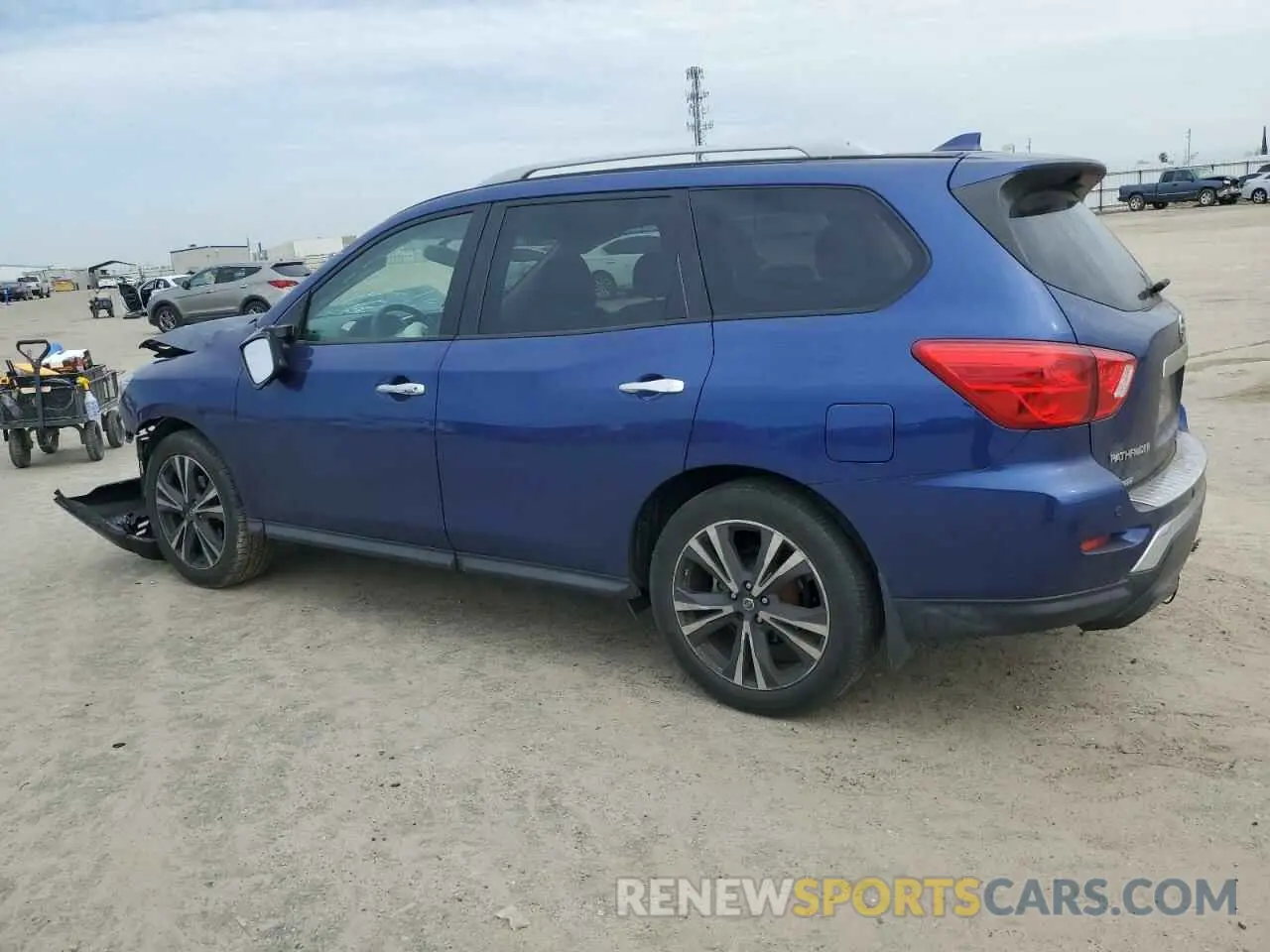 2 fotografías del automóvil dañado 5N1DR2MN5KC590251 NISSAN PATHFINDER 2019