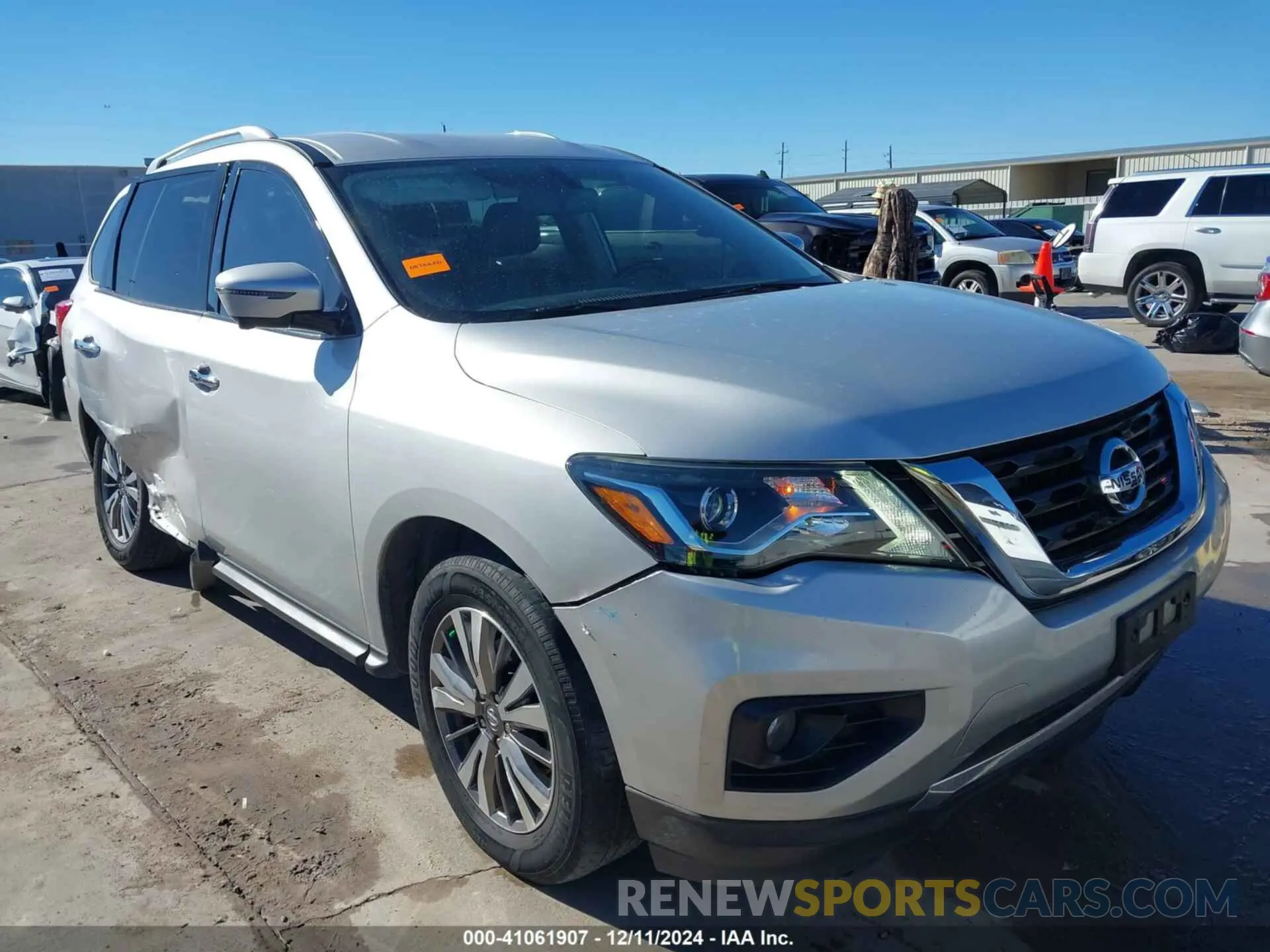 1 fotografías del automóvil dañado 5N1DR2MN5KC600034 NISSAN PATHFINDER 2019