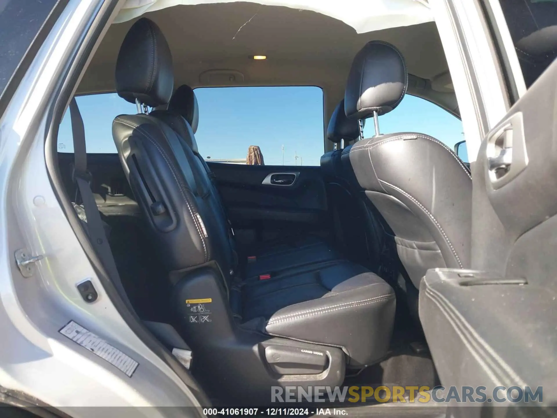8 fotografías del automóvil dañado 5N1DR2MN5KC600034 NISSAN PATHFINDER 2019